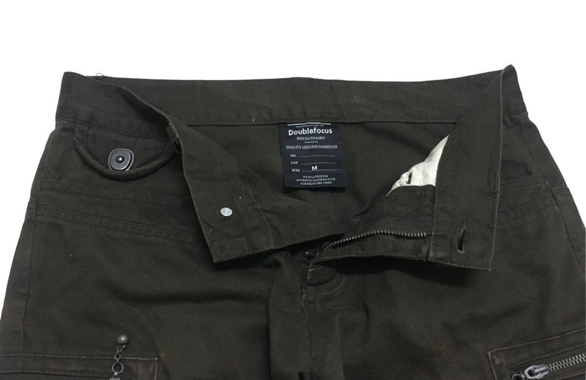 14th Addiction Rare Design Vintage Double Focus Tactical Pocket Pants 1990s Size US 32 / EU 48 - 6 Thumbnail