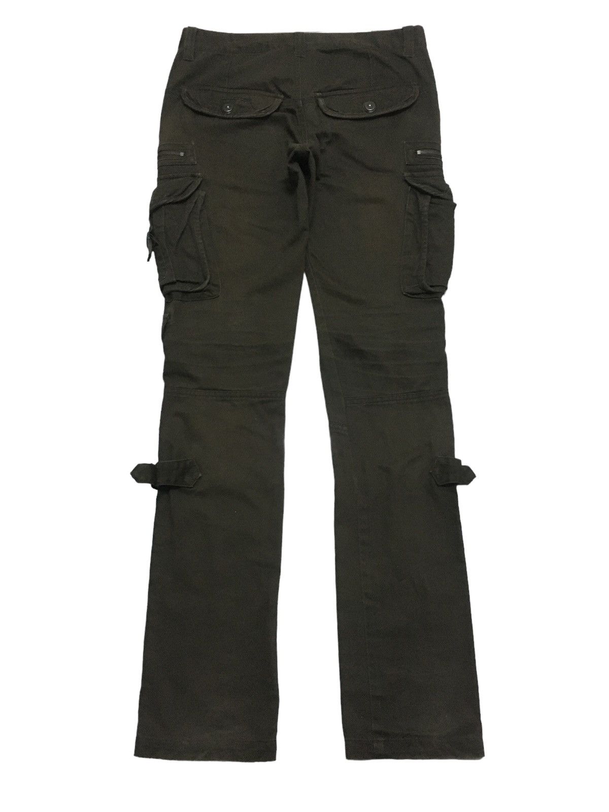 14th Addiction Rare Design Vintage Double Focus Tactical Pocket Pants 1990s Size US 32 / EU 48 - 2 Thumbnail