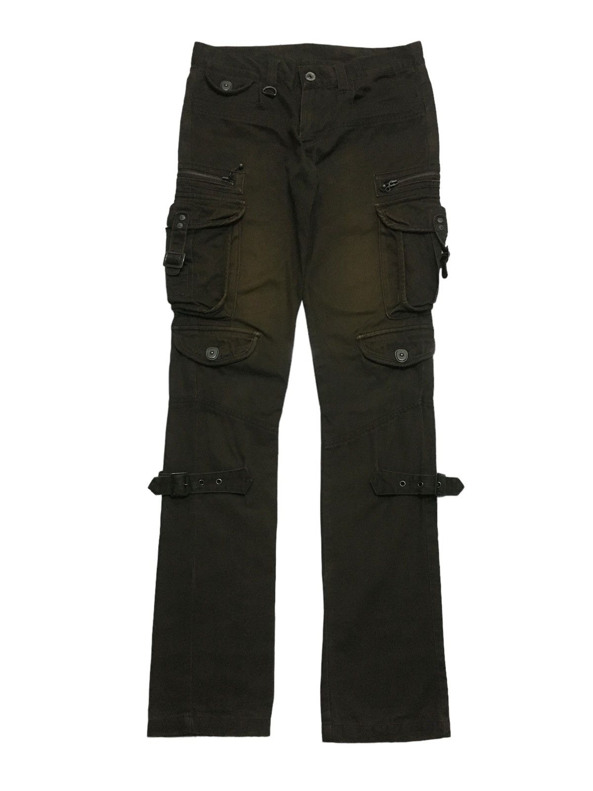 14th Addiction Rare Design Vintage Double Focus Tactical Pocket Pants 1990s Size US 32 / EU 48 - 1 Thumbnail