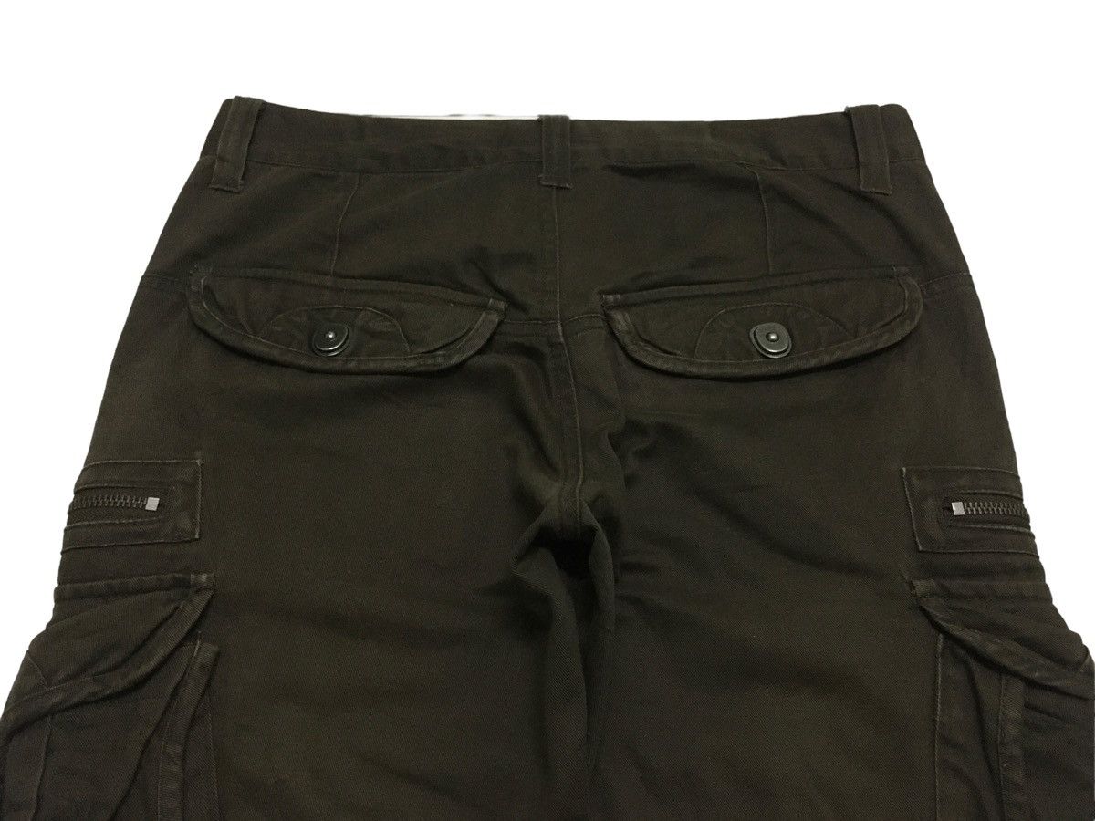 14th Addiction Rare Design Vintage Double Focus Tactical Pocket Pants 1990s Size US 32 / EU 48 - 4 Thumbnail