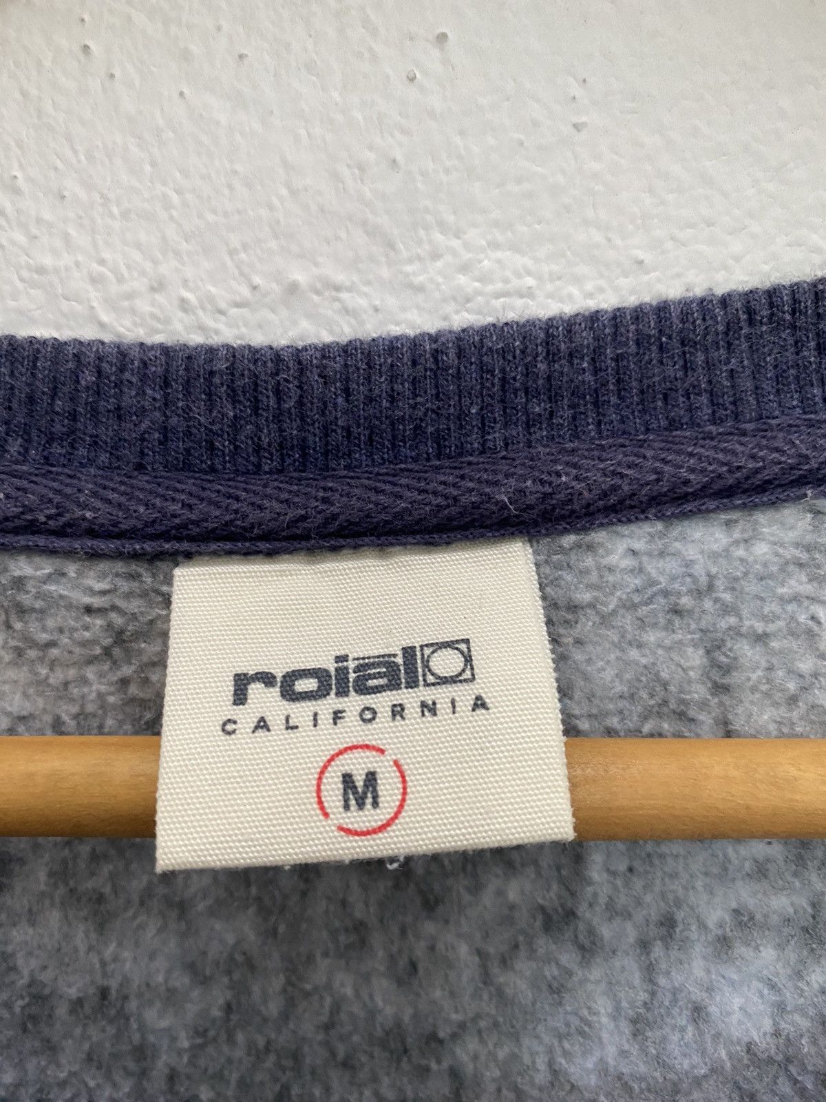 Japanese Brand ROIAL SWEATER BIG LOGO Size US M / EU 48-50 / 2 - 6 Thumbnail