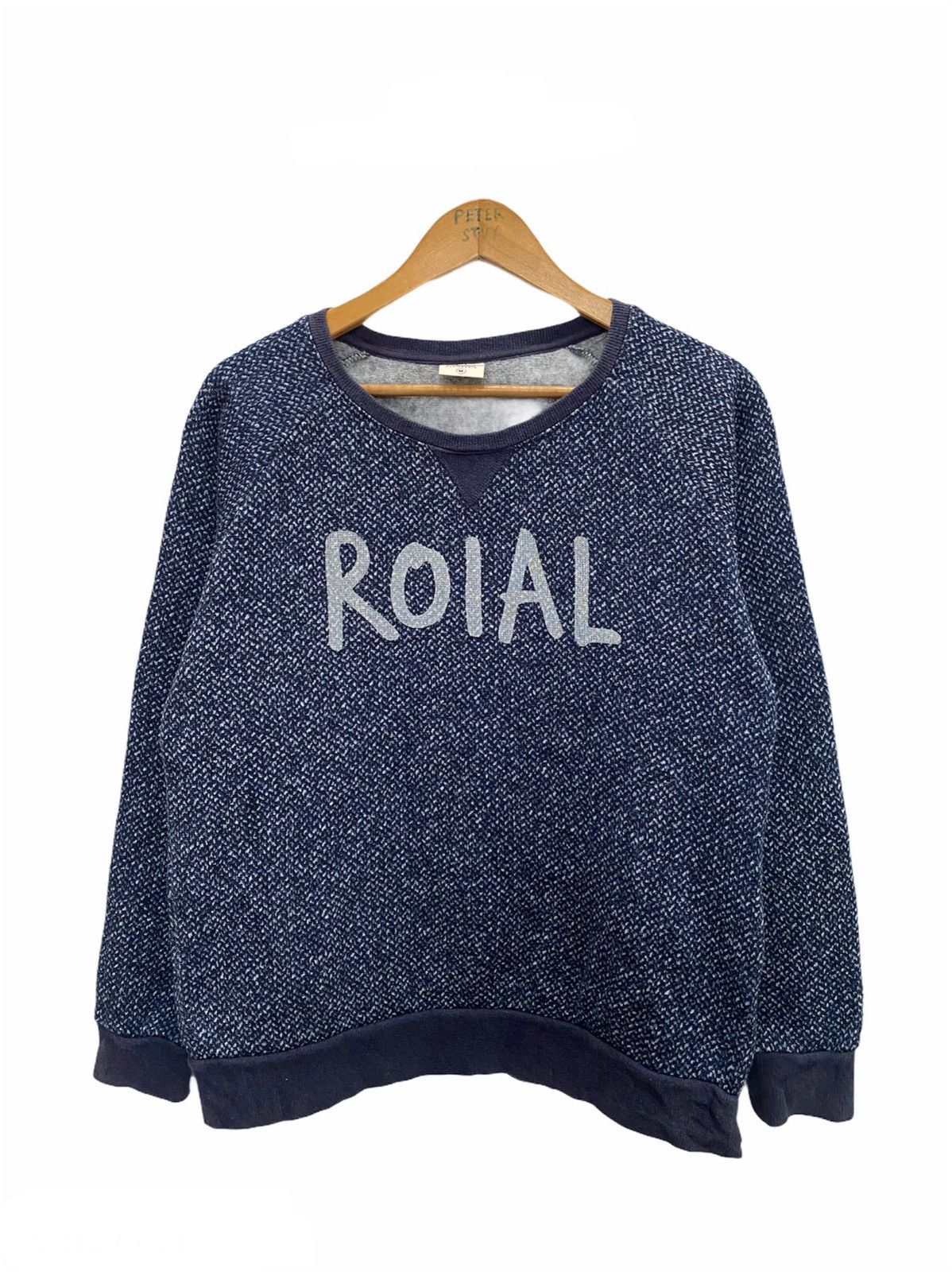 Japanese Brand ROIAL SWEATER BIG LOGO Size US M / EU 48-50 / 2 - 1 Thumbnail
