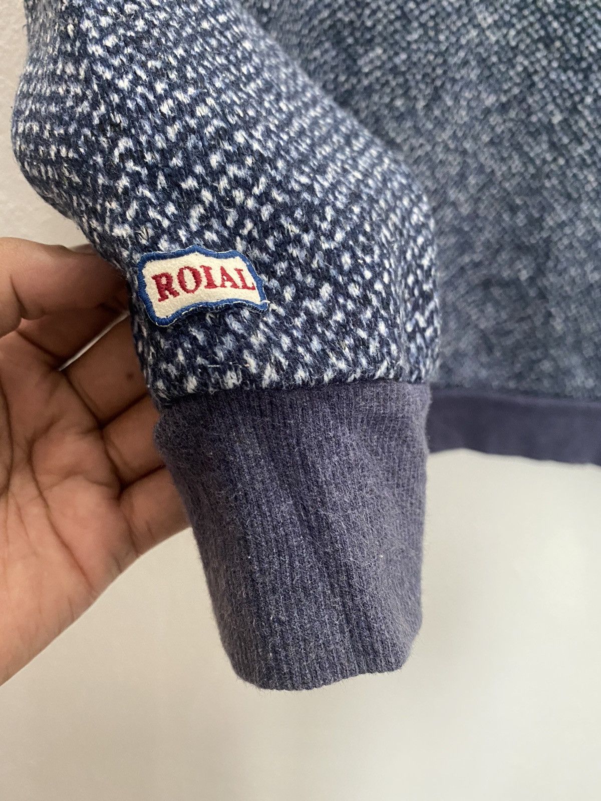 Japanese Brand ROIAL SWEATER BIG LOGO Size US M / EU 48-50 / 2 - 5 Thumbnail