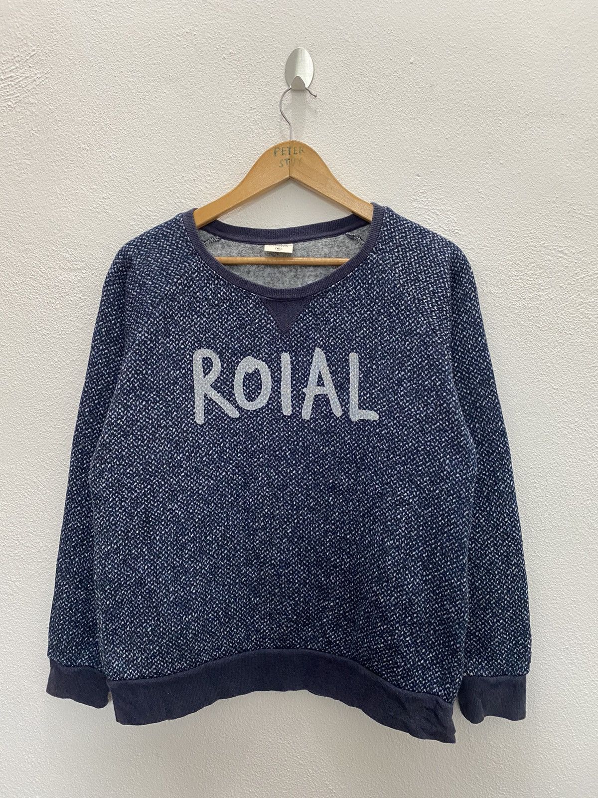 Japanese Brand ROIAL SWEATER BIG LOGO Size US M / EU 48-50 / 2 - 2 Thumbnail