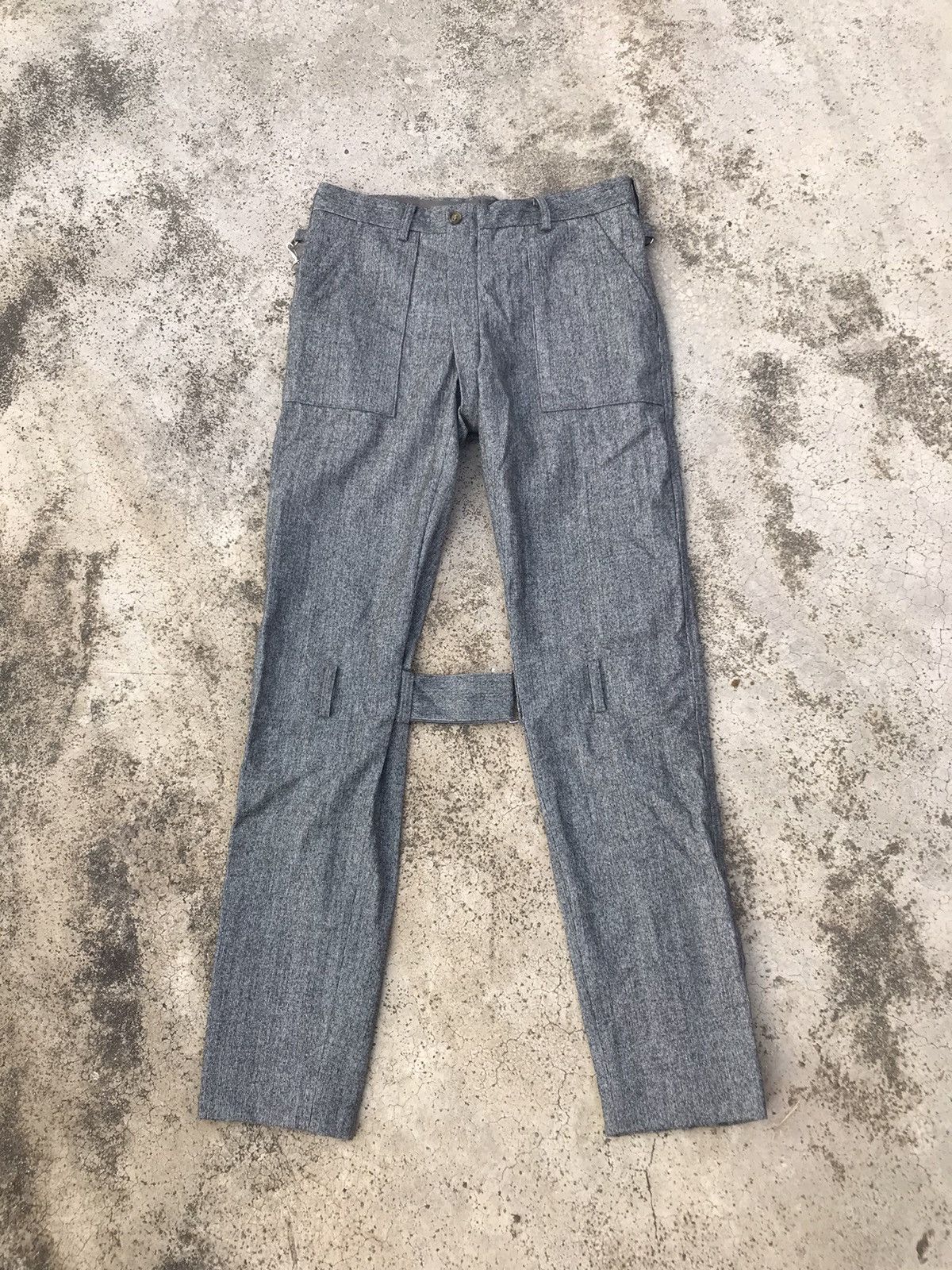 Japanese Brand John Bull Private Labo Bondage Parachute Punk Pant Size US 32 / EU 48 - 3 Thumbnail