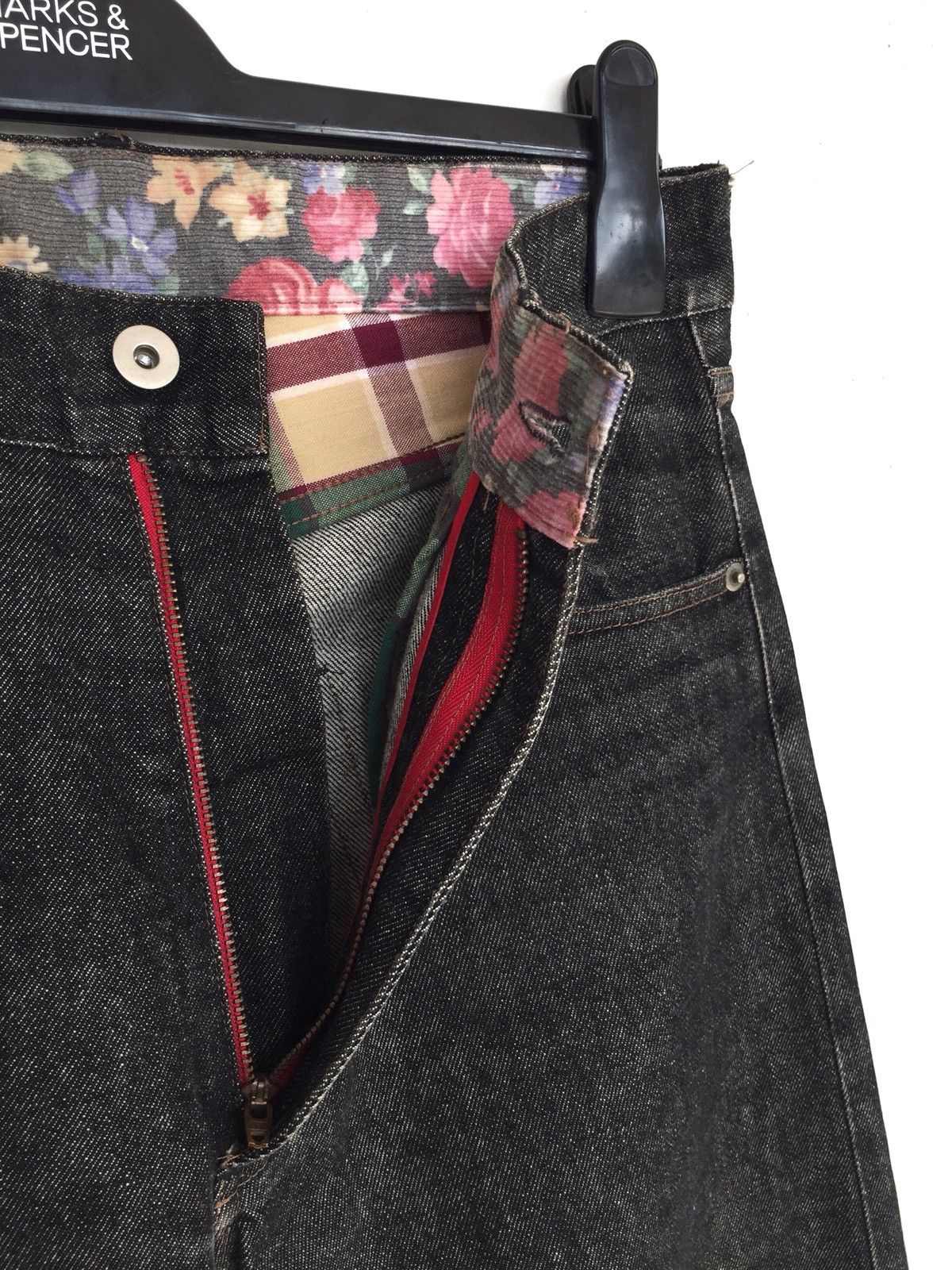 Engineered Garments SS12 Engineered Garment 🇺🇸 NY Floral Lining Denim Size US 30 / EU 46 - 9 Thumbnail