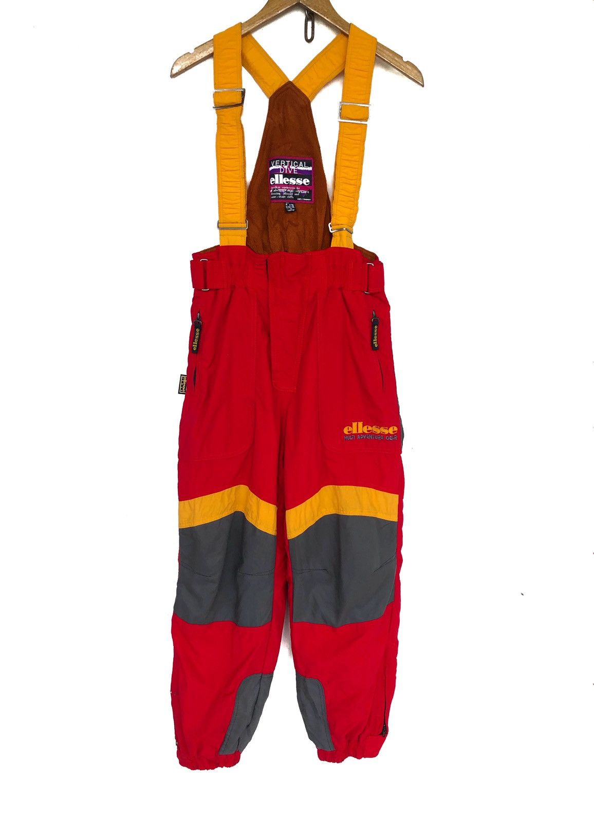 Ellesse Vtg Ellesse 🇮🇹 Vertical Dive Colorful Ski 🎿 Overall Size US 32 / EU 48 - 1 Thumbnail