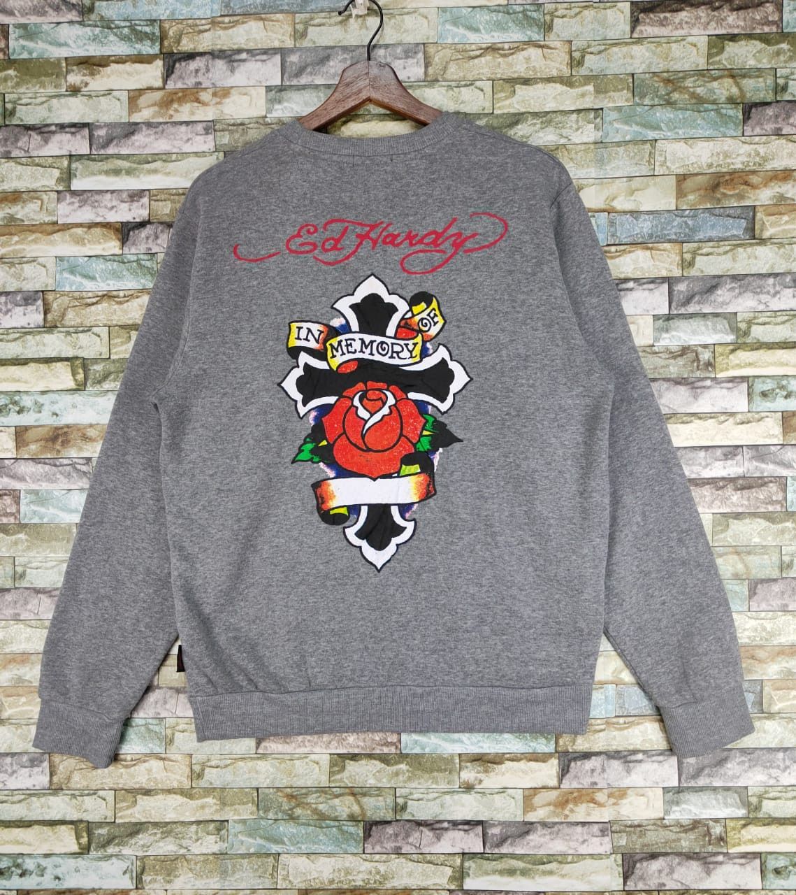 Ed Hardy Ed Hardy Pullover Sweatshirt #cyber24 Size US L / EU 52-54 / 3 - 1 Thumbnail