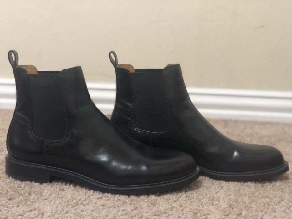zara suede chelsea boots