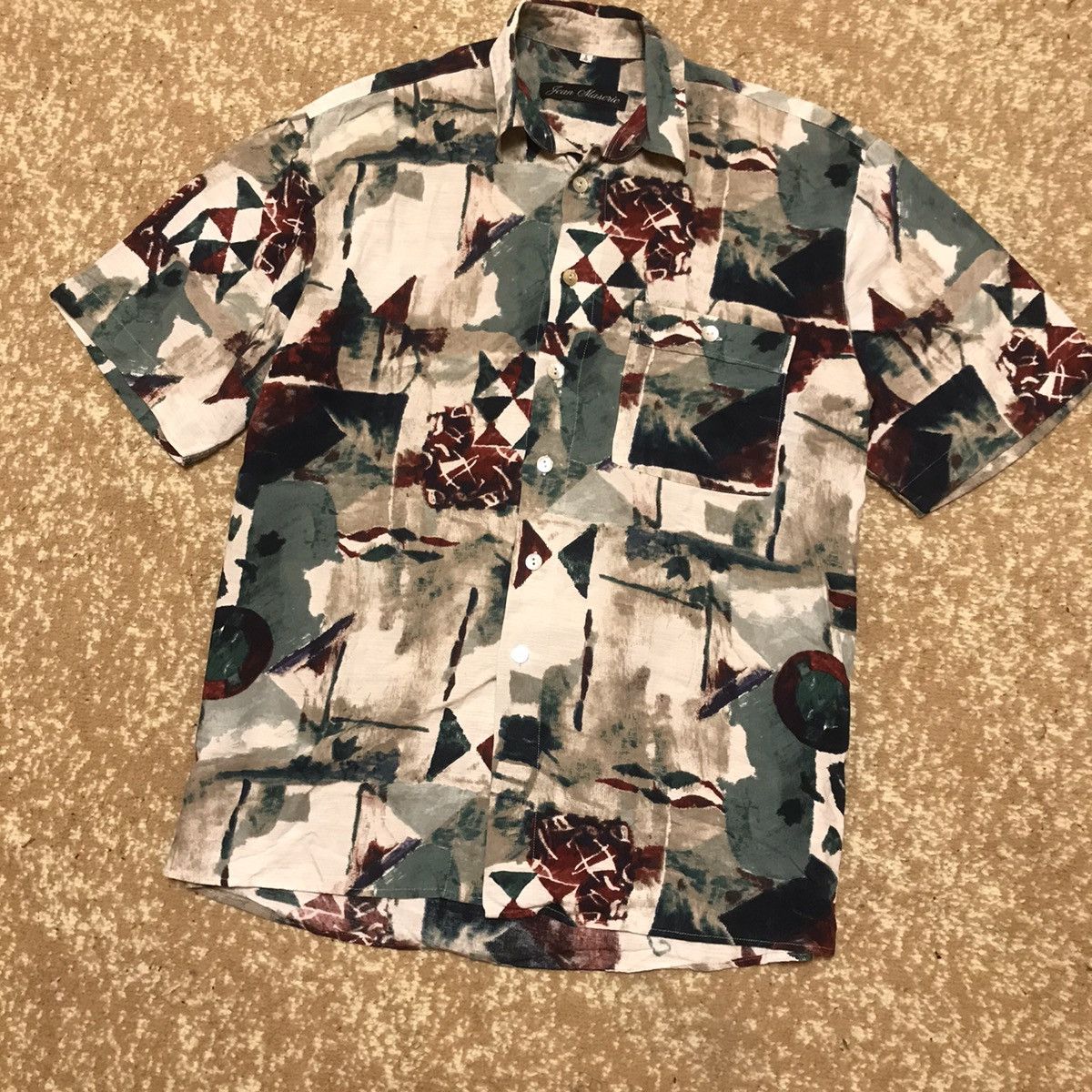 Vintage 🔥MAKE OFFERS🔥Vintage 90s Hawaiian shirt size L Size US L / EU 52-54 / 3 - 1 Thumbnail