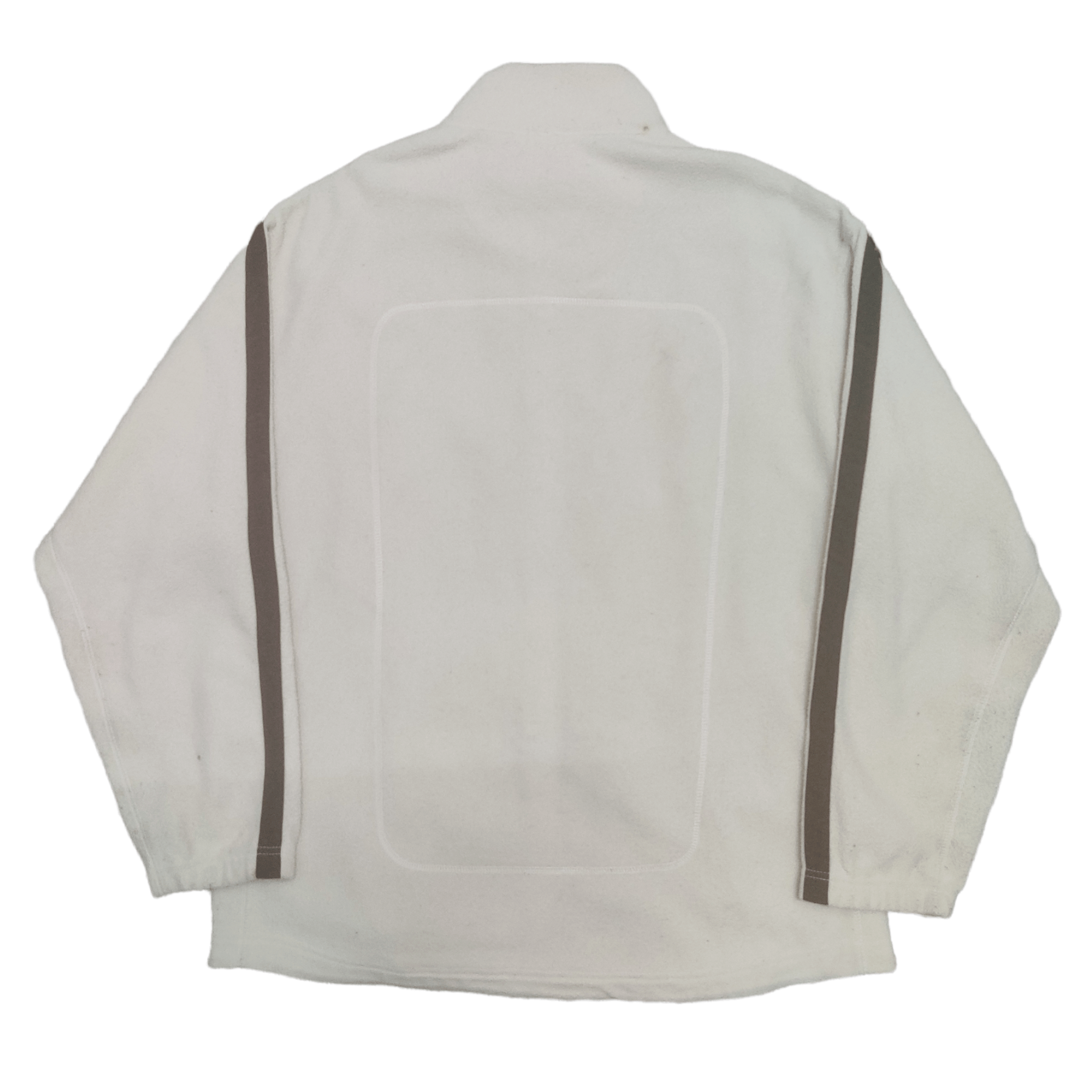 Nike Vintage 90s Nike Zipper Fleece Jacket Mini Swoosh Size US L / EU 52-54 / 3 - 7 Thumbnail