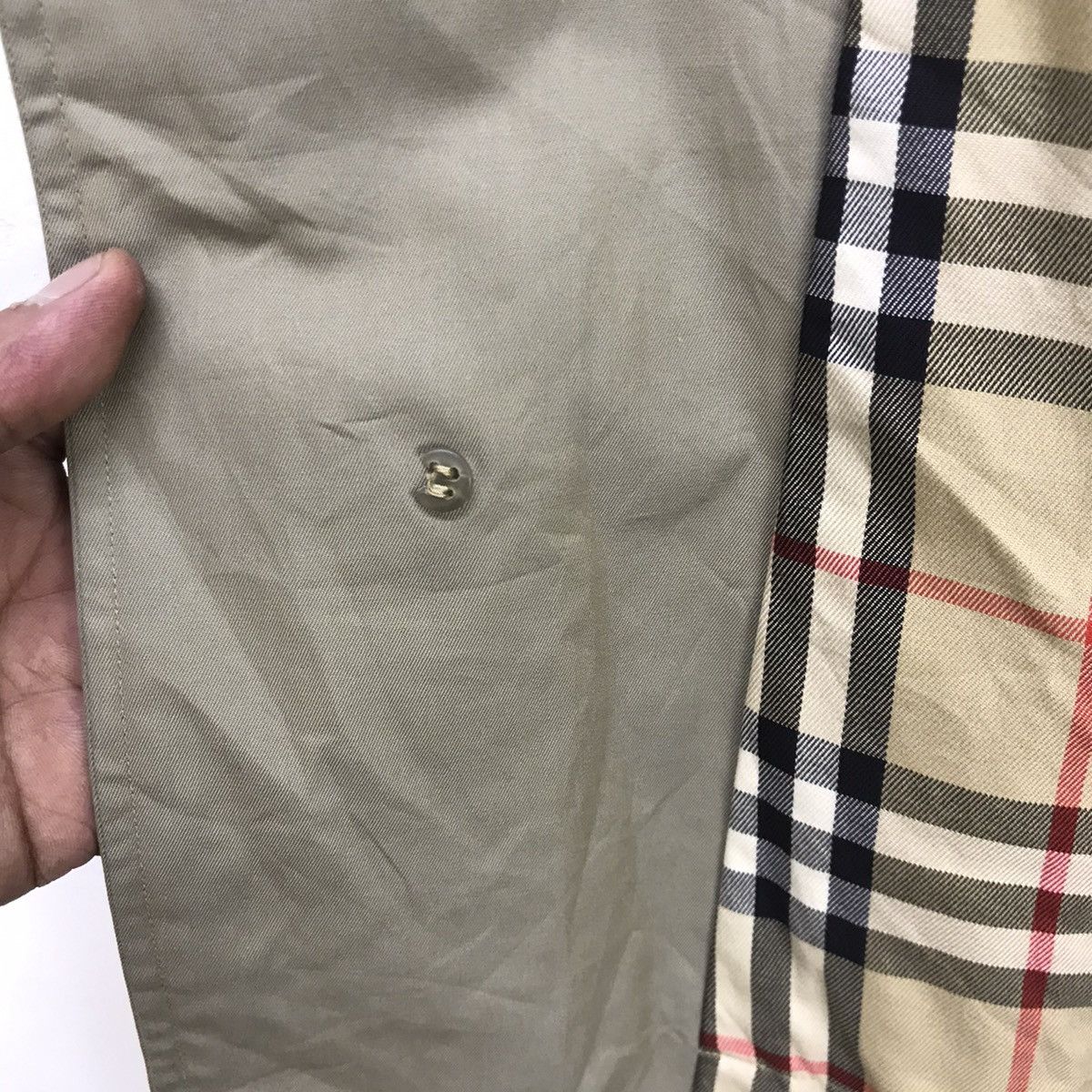Burberry Prorsum Vintage Burberry’s Prorsum Nova Check Trench Coat Size US S / EU 44-46 / 1 - 8 Thumbnail