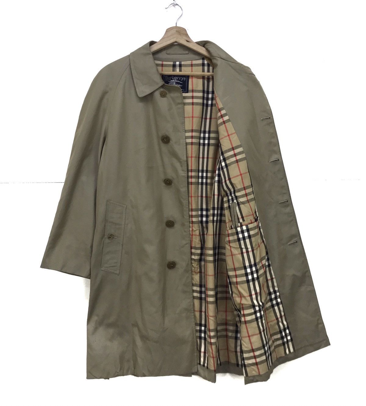 Burberry Prorsum Vintage Burberry’s Prorsum Nova Check Trench Coat Size US S / EU 44-46 / 1 - 2 Thumbnail