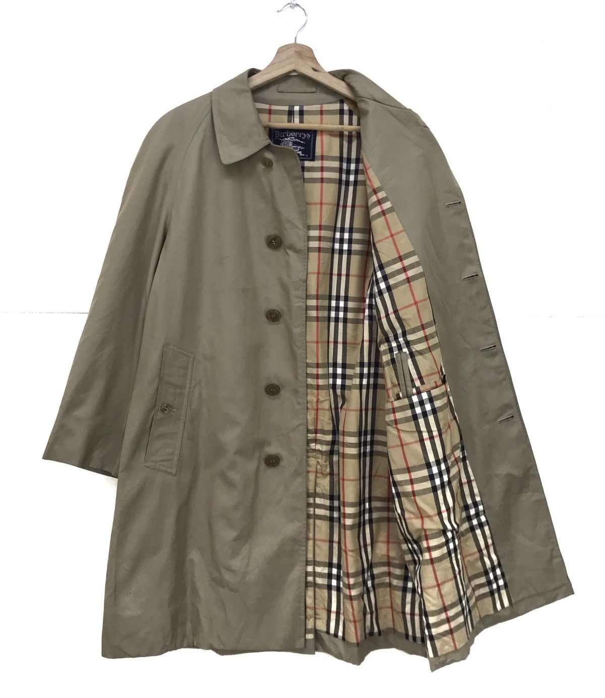 Burberry Prorsum Vintage Burberry’s Prorsum Nova Check Trench Coat Size US S / EU 44-46 / 1 - 1 Thumbnail