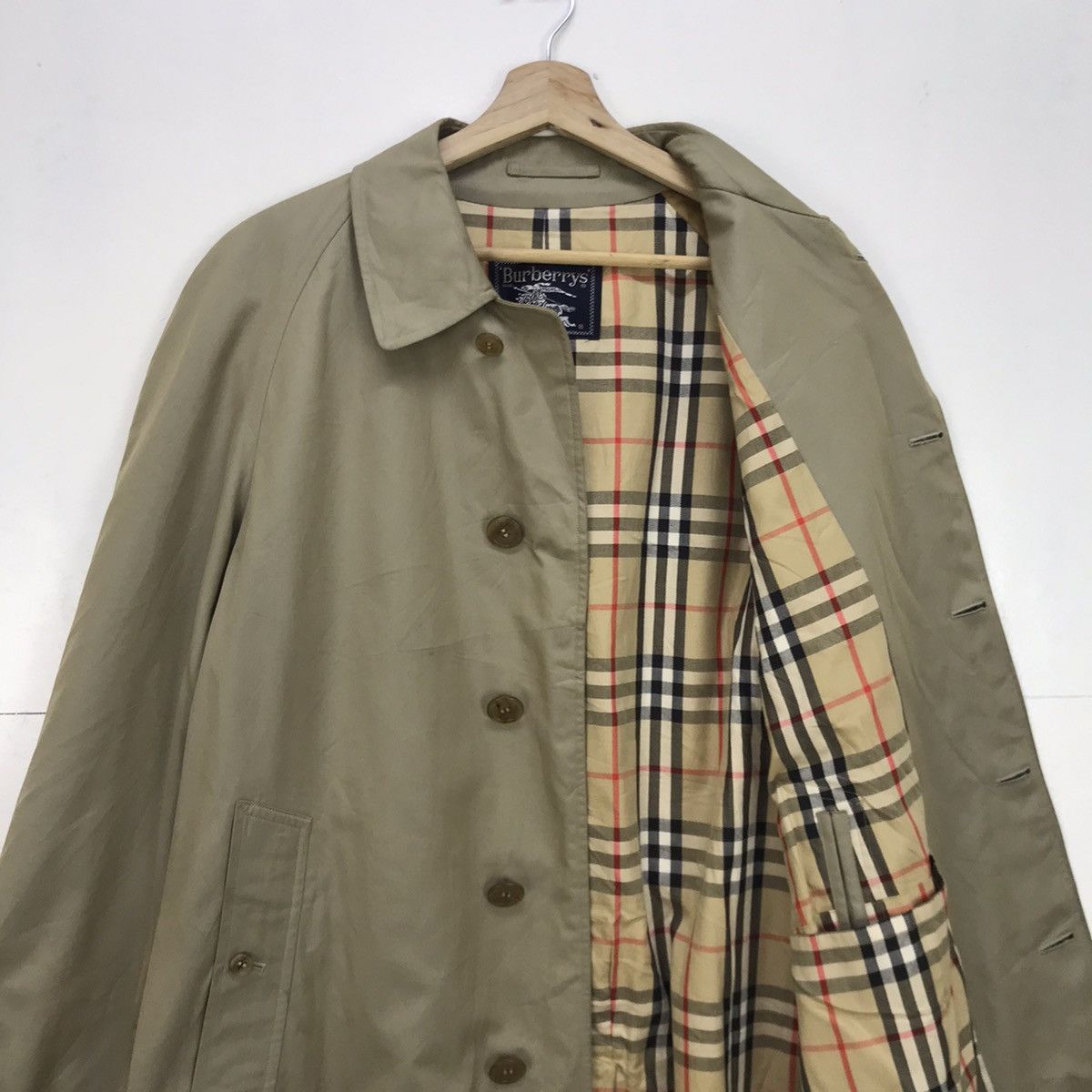Burberry Prorsum Vintage Burberry’s Prorsum Nova Check Trench Coat Size US S / EU 44-46 / 1 - 3 Thumbnail