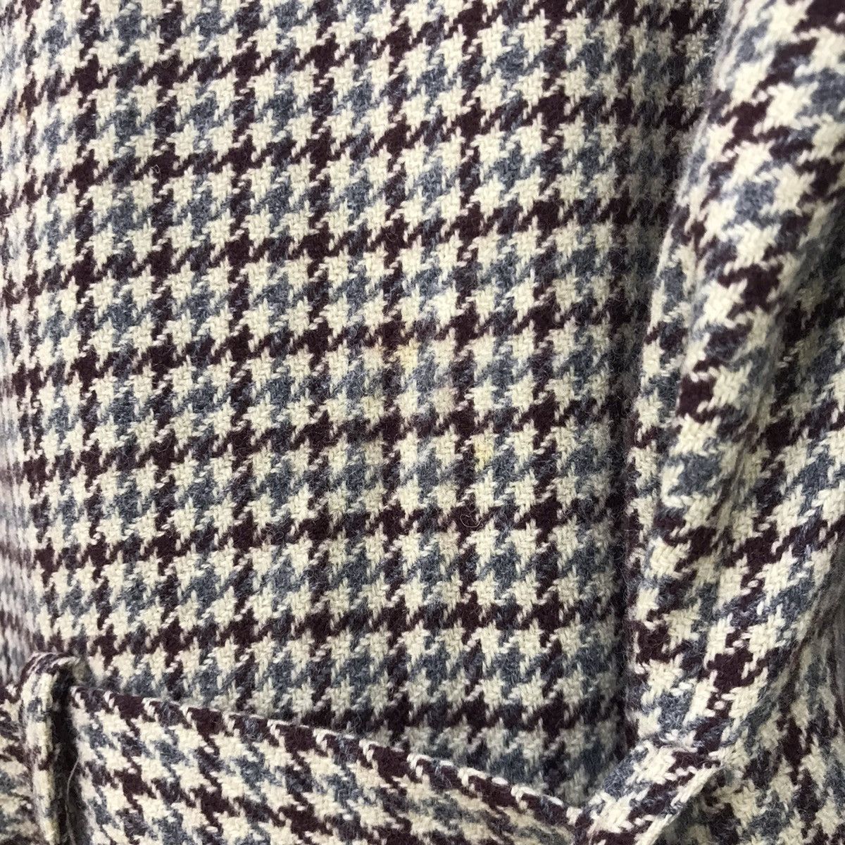 Issey Miyake Zucca by Issey Miyake Classic Check Wool Coat Size S / US 4 / IT 40 - 16 Thumbnail