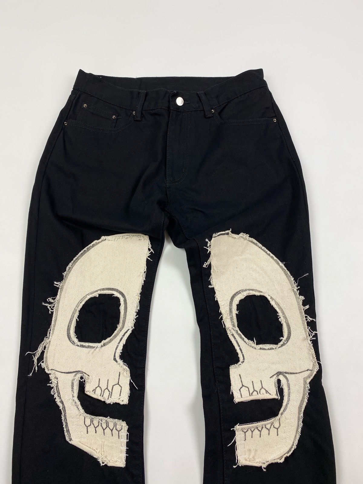 MNML MNML Skulls Jeans Pants Size US 31 - 5 Thumbnail