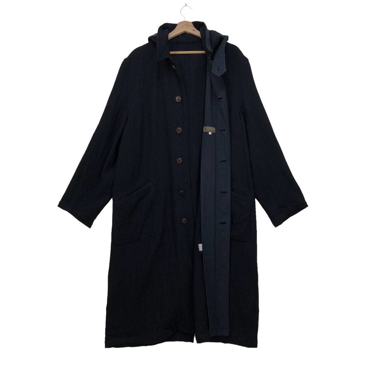 Yohji Yamamoto Achieve Vtg Y s For Men Yohji Yamamoto Long Coat Overcoat Grailed