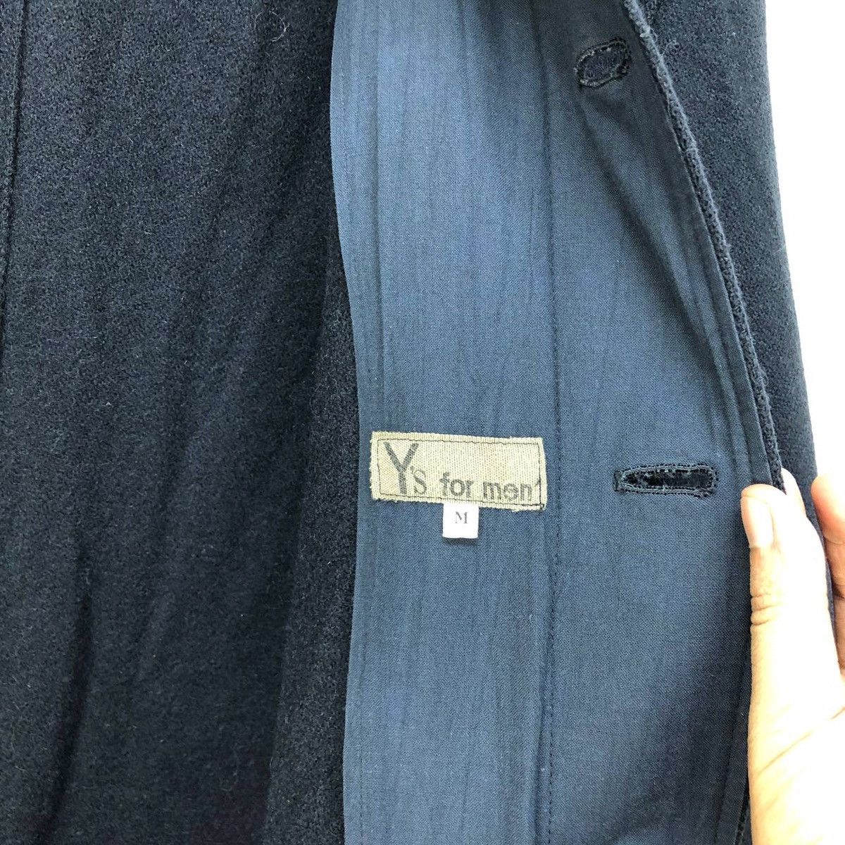 Yohji Yamamoto Achieve🔥Vtg Y’s For Men Yohji Yamamoto Long Coat Overcoat Size US M / EU 48-50 / 2 - 13 Thumbnail