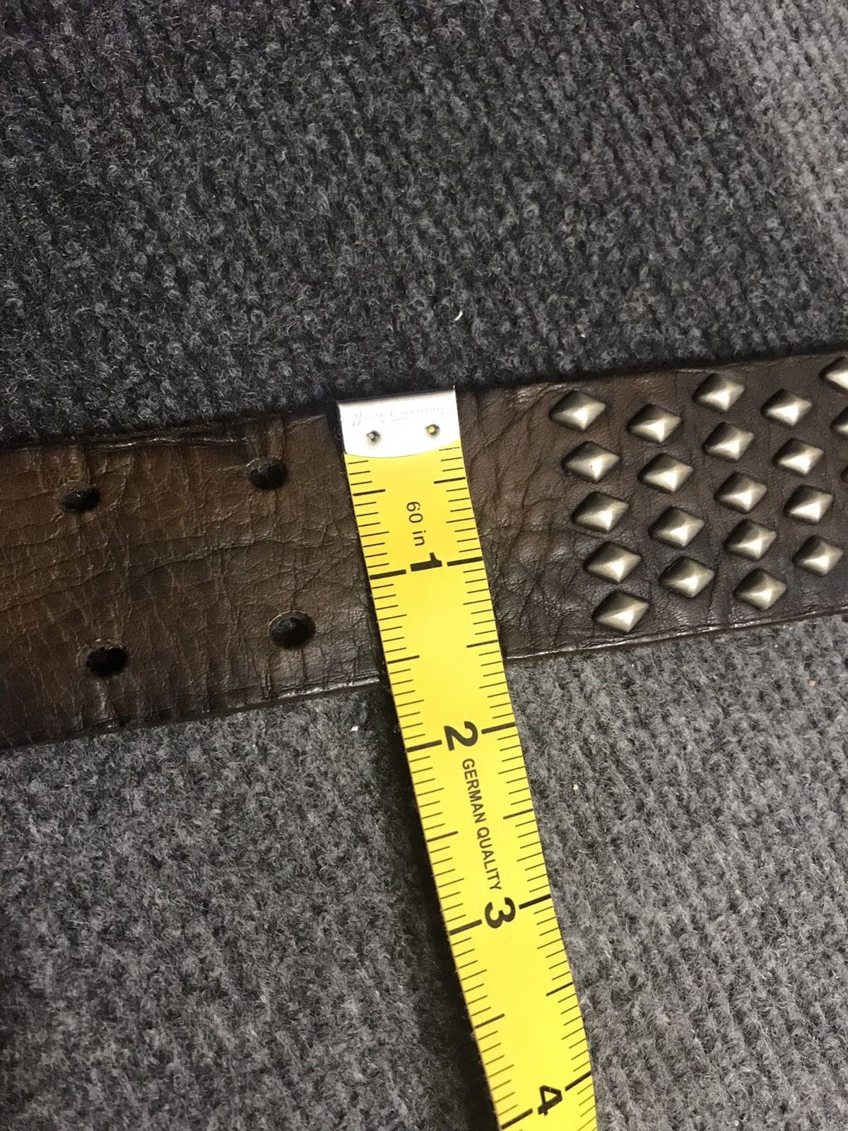Designer × Tete Homme TETE HOMME Jpaan Designer Spiky Belt Size ONE SIZE - 8 Thumbnail