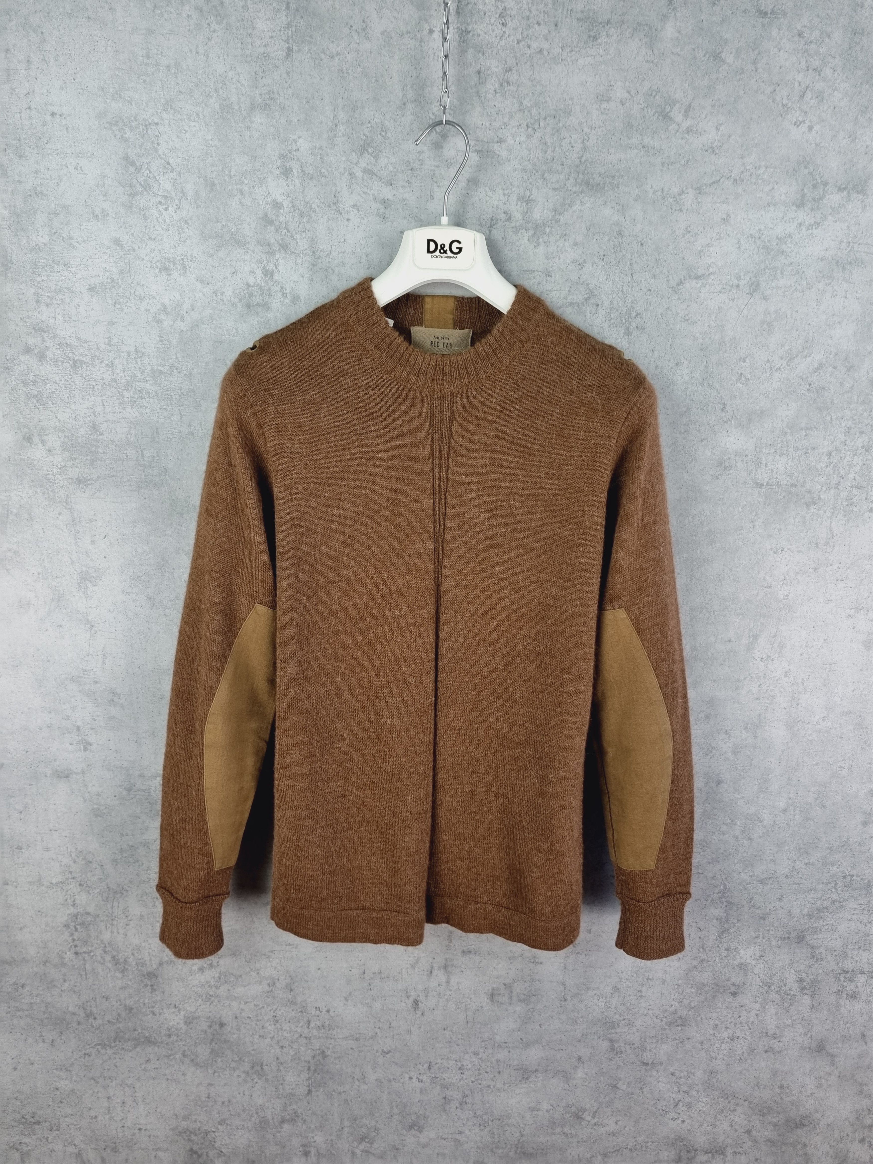Paul Smith × Paul Smith Red Ear Paul Smith 🔴 Red Ear Rare Collection 100% Alpaca Sweater Size US S / EU 44-46 / 1 - 2 Thumbnail