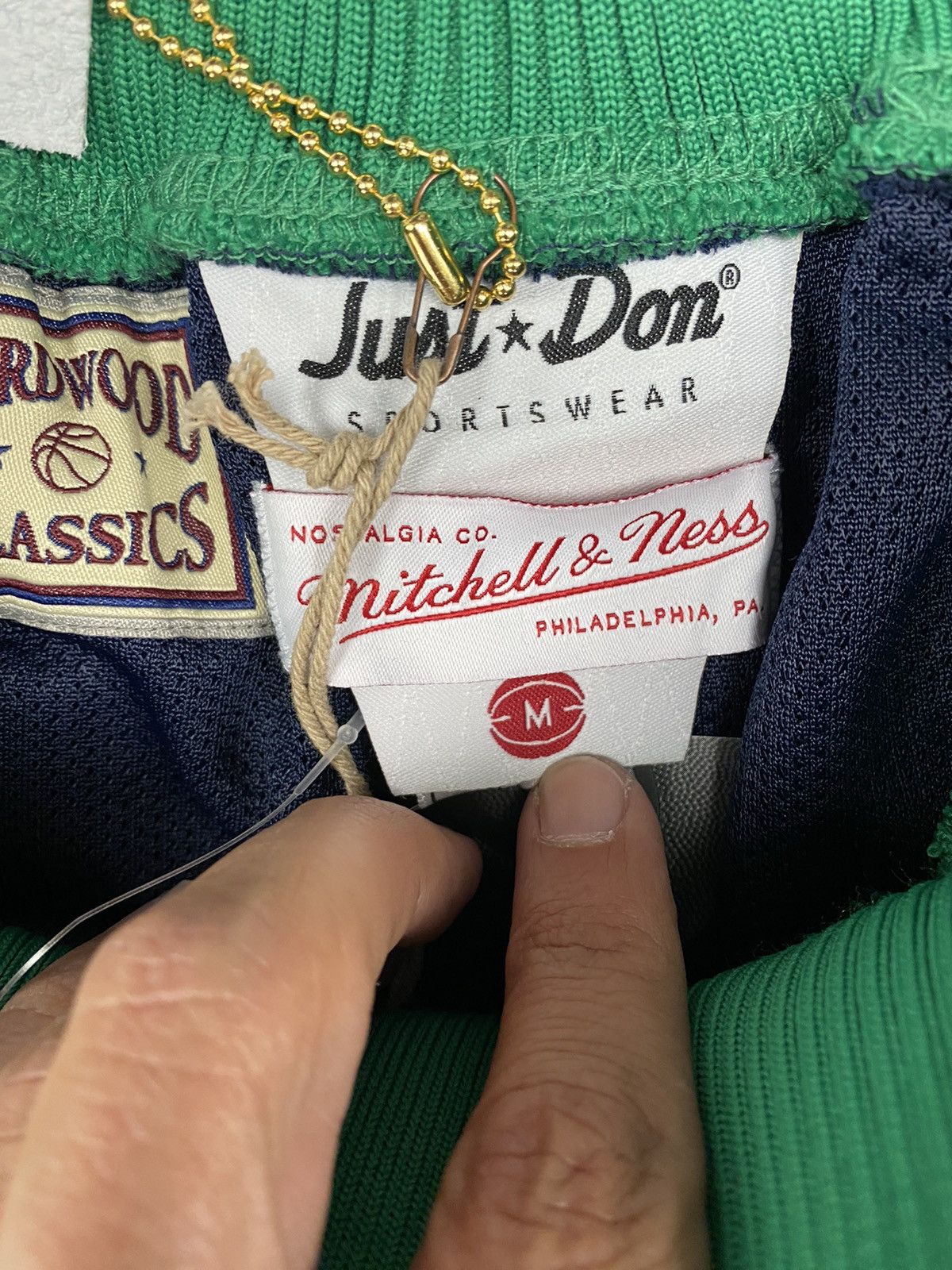 Just Don Just Don Denver Nuggets Shorts 1982 Navy Size US 32 / EU 48 - 5 Thumbnail