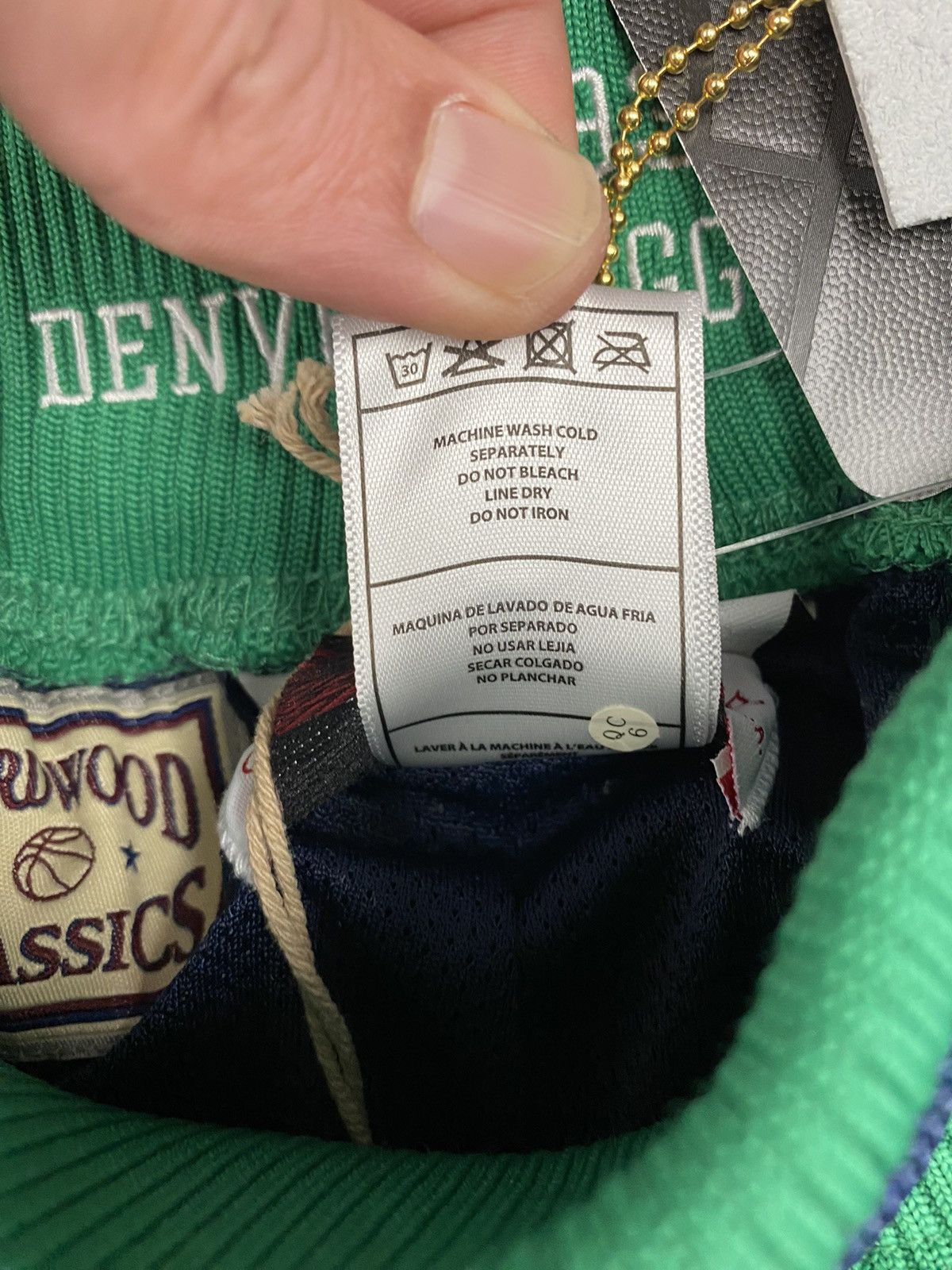Just Don Just Don Denver Nuggets Shorts 1982 Navy Size US 32 / EU 48 - 6 Thumbnail