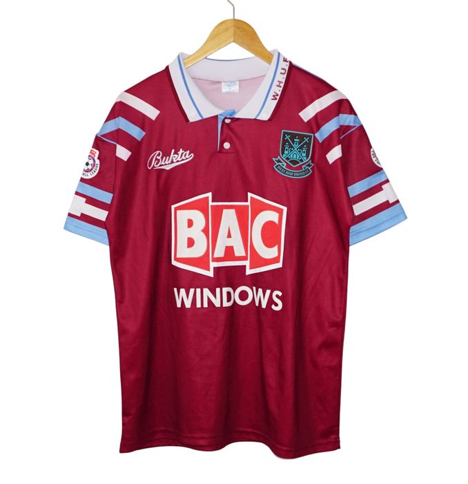 Maillot football vintage West Ham 2009-2010 Goal