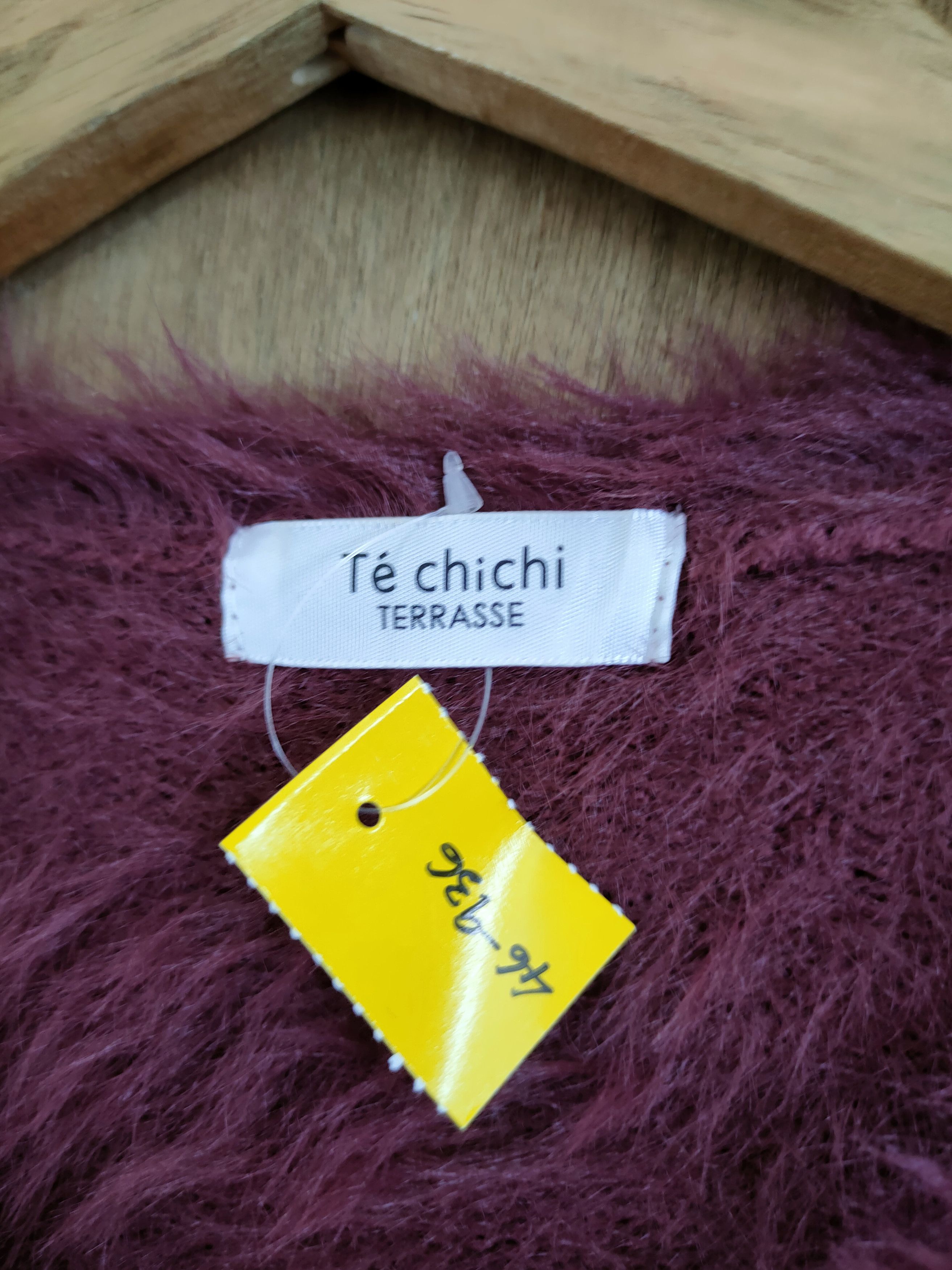 Homespun Knitwear Re chichi soft fur mohair shag shaggy knitwear #46-936 Size US S / EU 44-46 / 1 - 4 Thumbnail