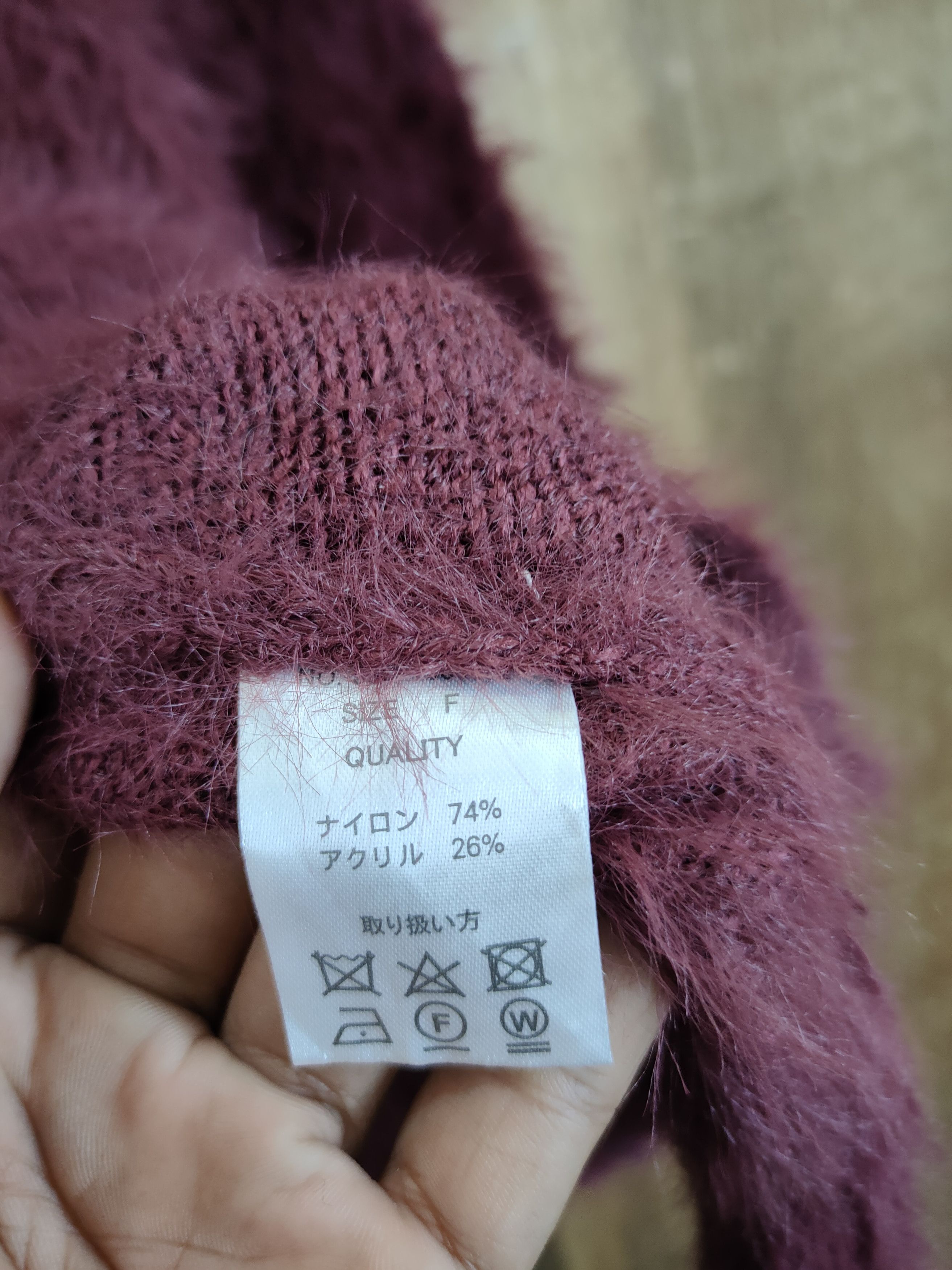 Homespun Knitwear Re chichi soft fur mohair shag shaggy knitwear #46-936 Size US S / EU 44-46 / 1 - 7 Thumbnail