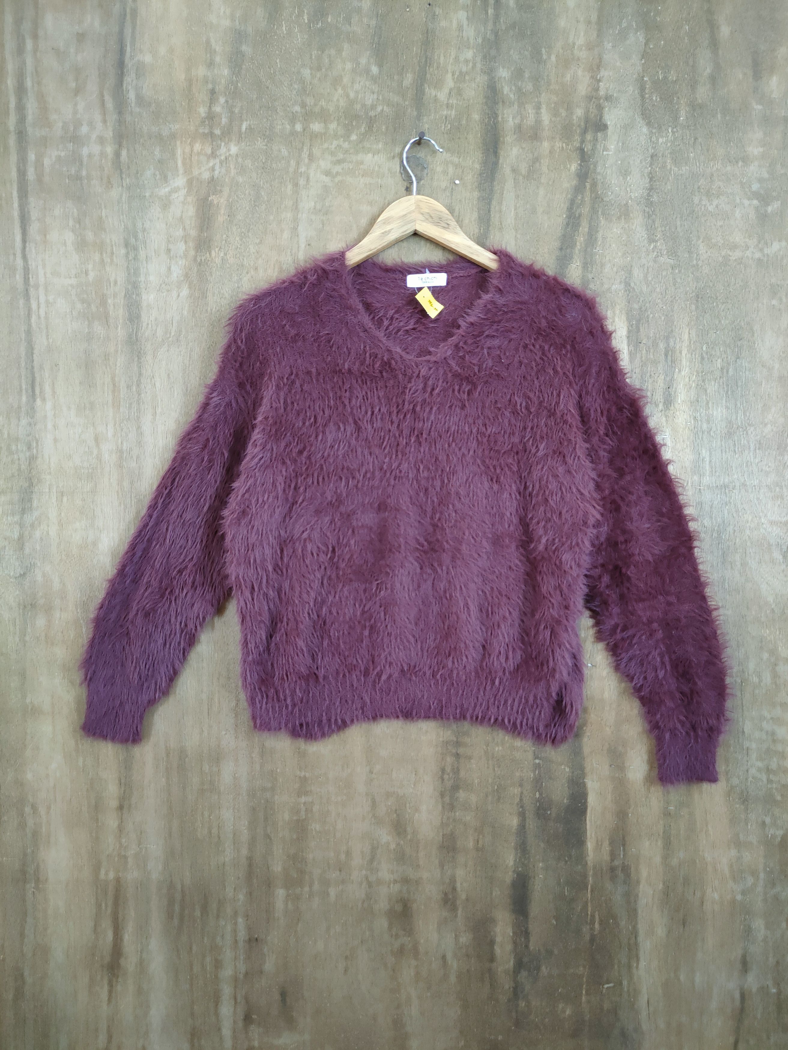 Homespun Knitwear Re chichi soft fur mohair shag shaggy knitwear #46-936 Size US S / EU 44-46 / 1 - 1 Thumbnail