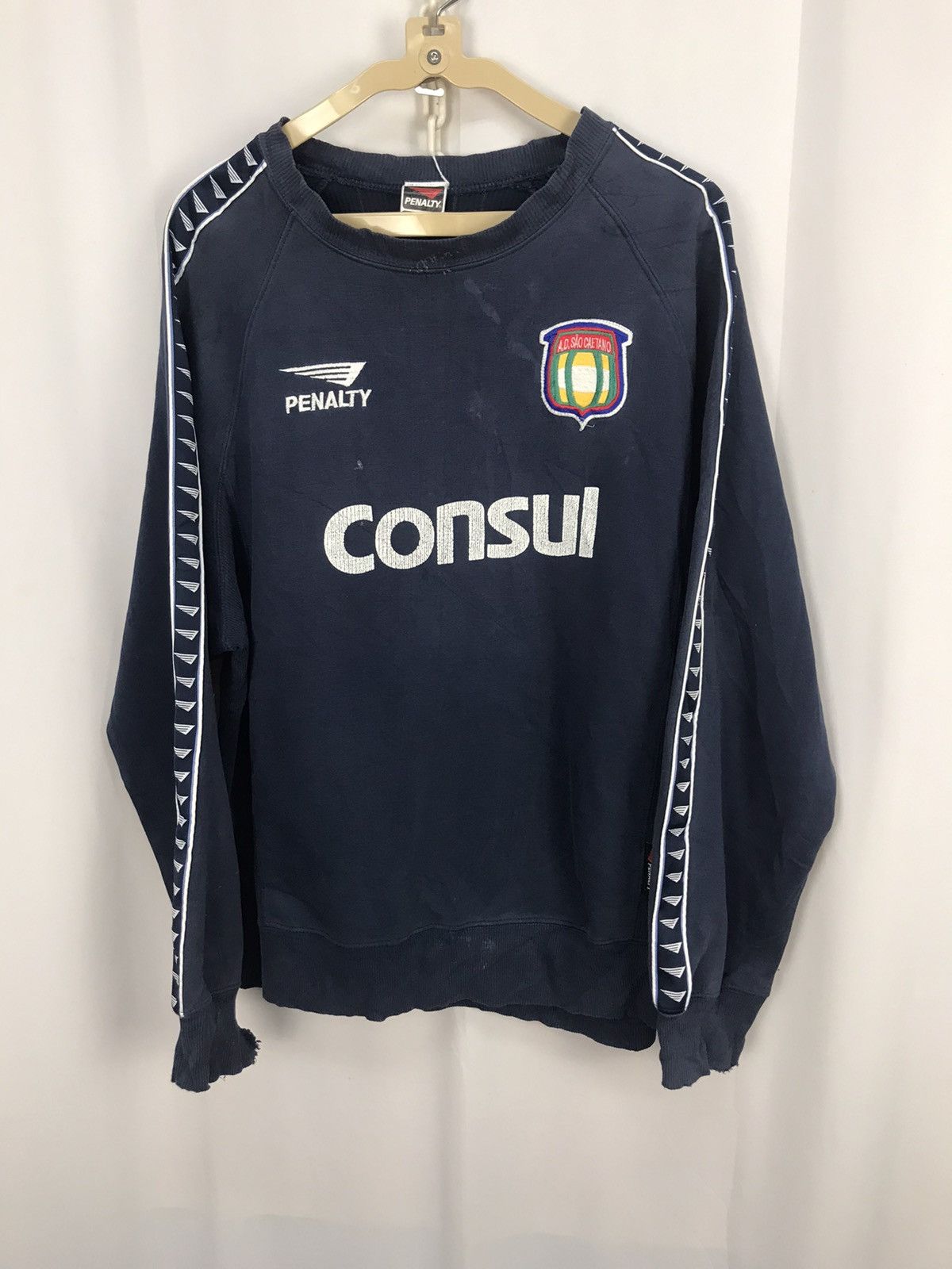 Penalty × Vintage Vintage sao ceatano club side tipe distressed sweatshirt Size US M / EU 48-50 / 2 - 9 Thumbnail