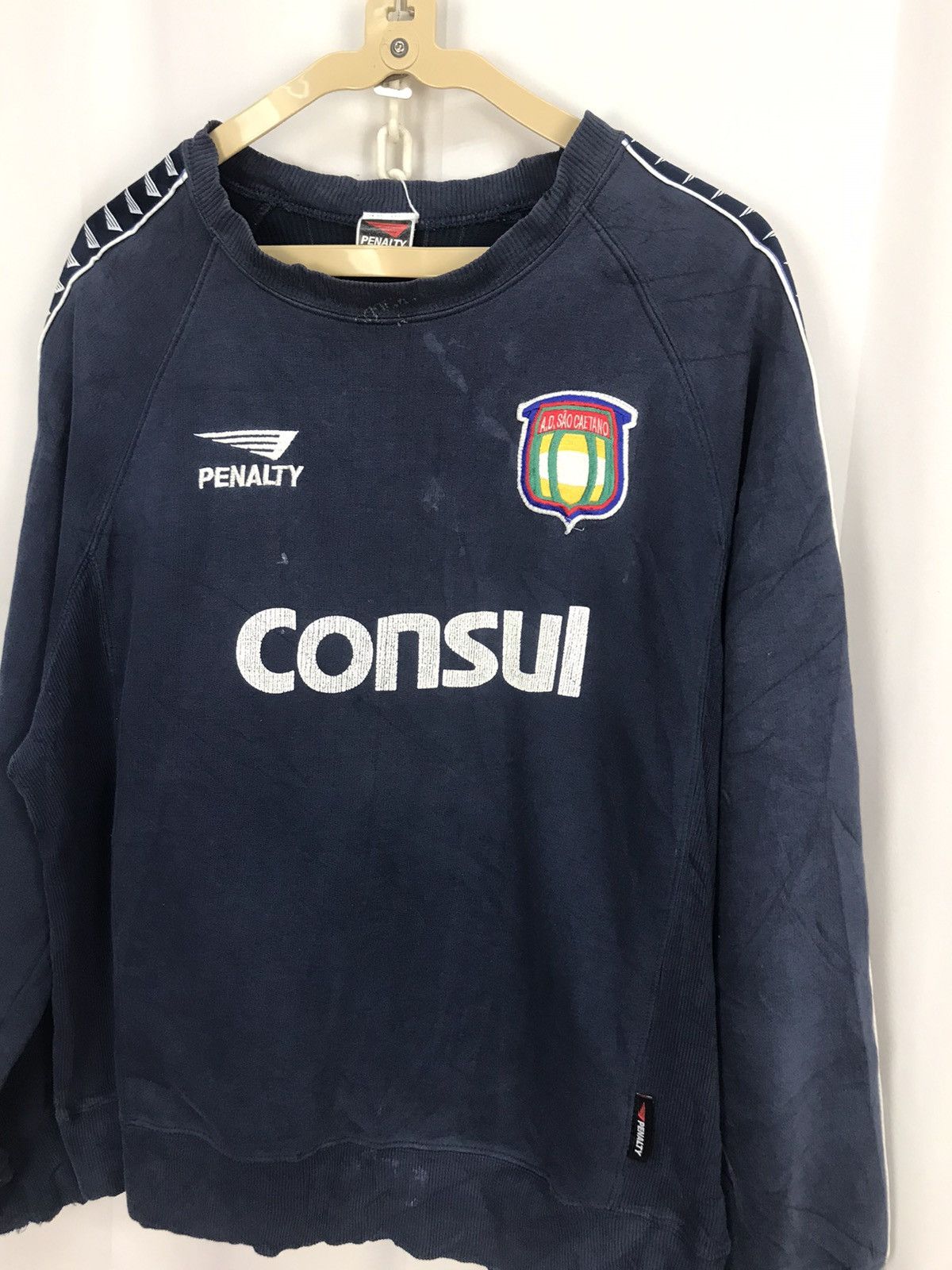 Penalty × Vintage Vintage sao ceatano club side tipe distressed sweatshirt Size US M / EU 48-50 / 2 - 6 Thumbnail