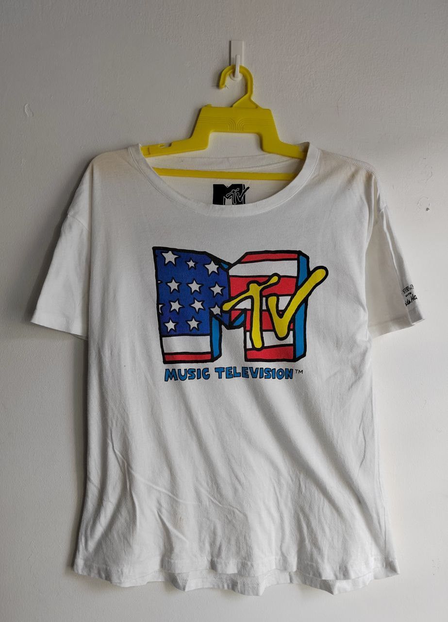 Keith Haring × Mtv × Vintage Keith Haring X MTV Music Television Collaboration Size US M / EU 48-50 / 2 - 2 Thumbnail