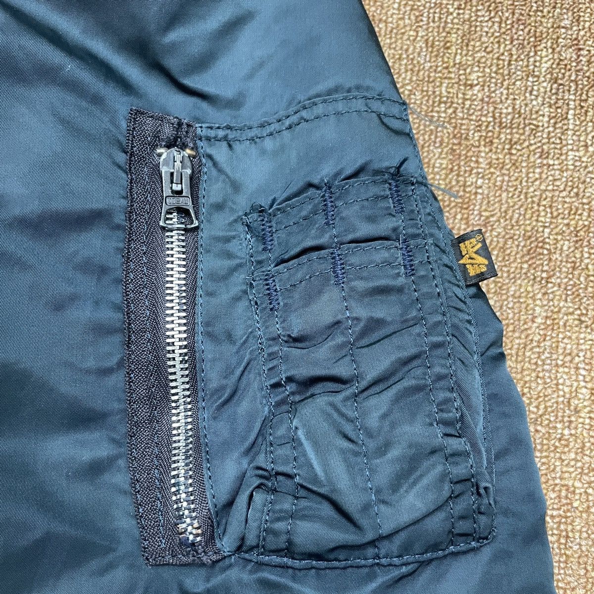 Alpha Industries × Vintage Vintage Custom Yamagen 80s Alpha Industries Bombers Jacket Size US L / EU 52-54 / 3 - 4 Thumbnail