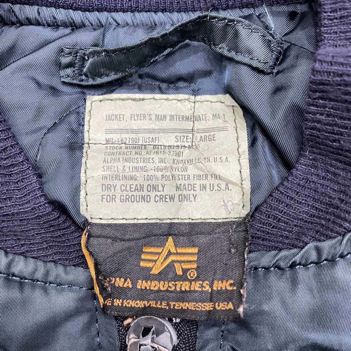Alpha Industries × Vintage Vintage Custom Yamagen 80s Alpha Industries Bombers Jacket Size US L / EU 52-54 / 3 - 5 Thumbnail