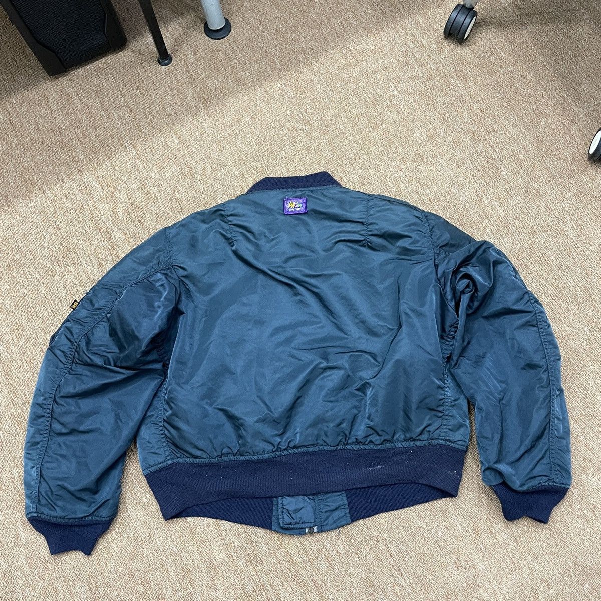 Alpha Industries × Vintage Vintage Custom Yamagen 80s Alpha Industries Bombers Jacket Size US L / EU 52-54 / 3 - 2 Thumbnail