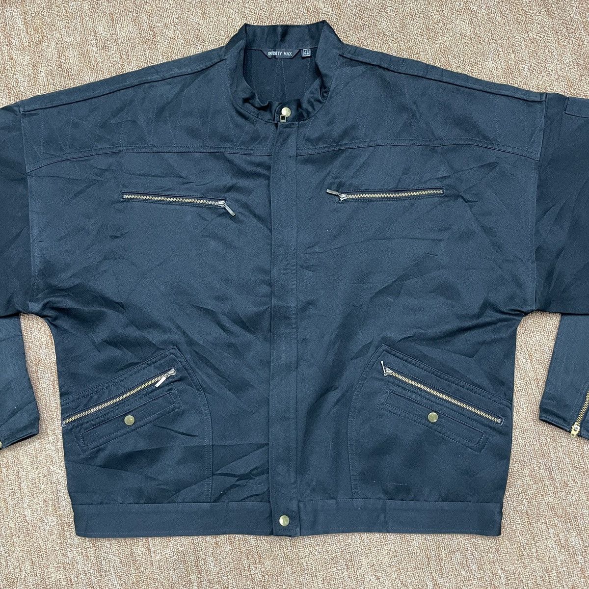 Carhartt Vintage Faded INFINITY MAX Super Black Zipper Jacket Size US L / EU 52-54 / 3 - 2 Thumbnail