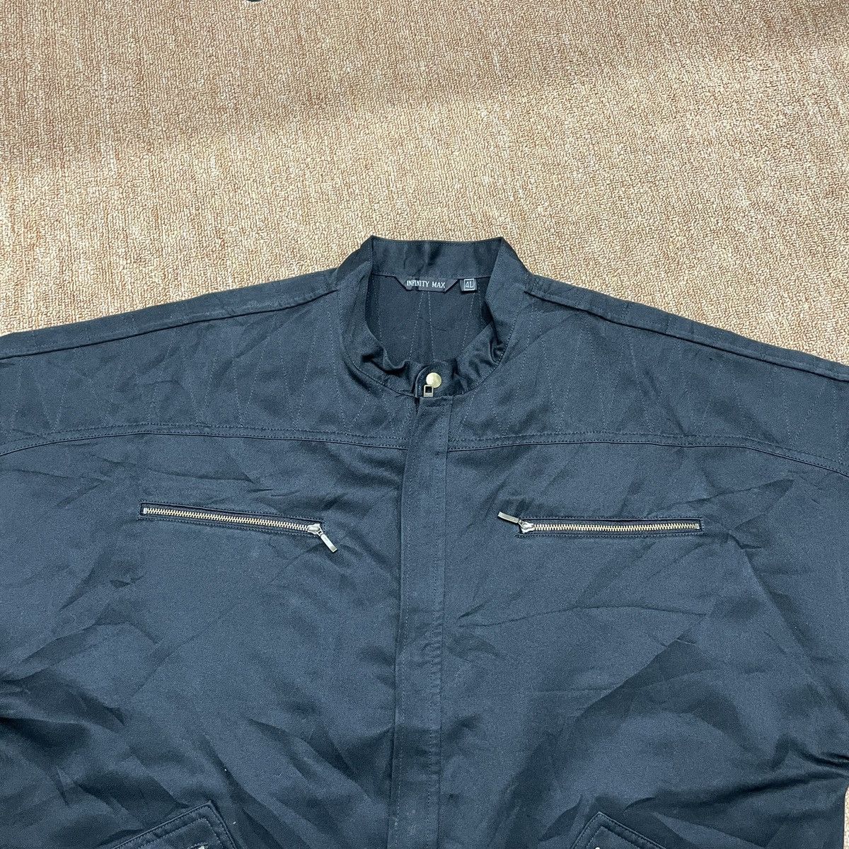 Carhartt Vintage Faded INFINITY MAX Super Black Zipper Jacket Size US L / EU 52-54 / 3 - 4 Thumbnail