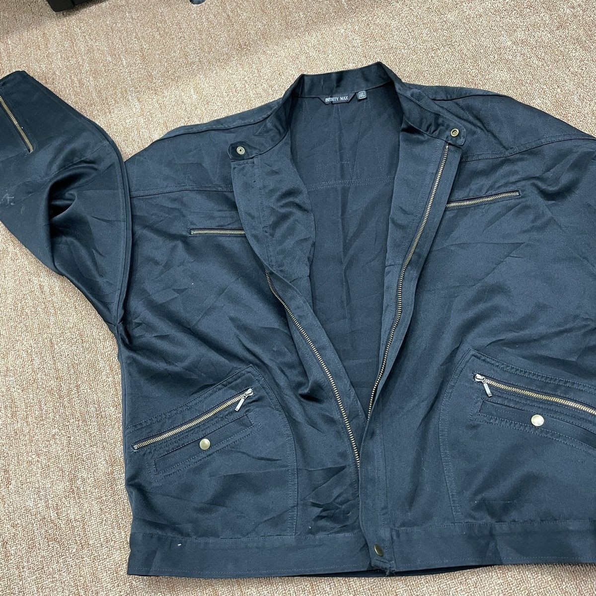 Carhartt Vintage Faded INFINITY MAX Super Black Zipper Jacket Size US L / EU 52-54 / 3 - 10 Thumbnail