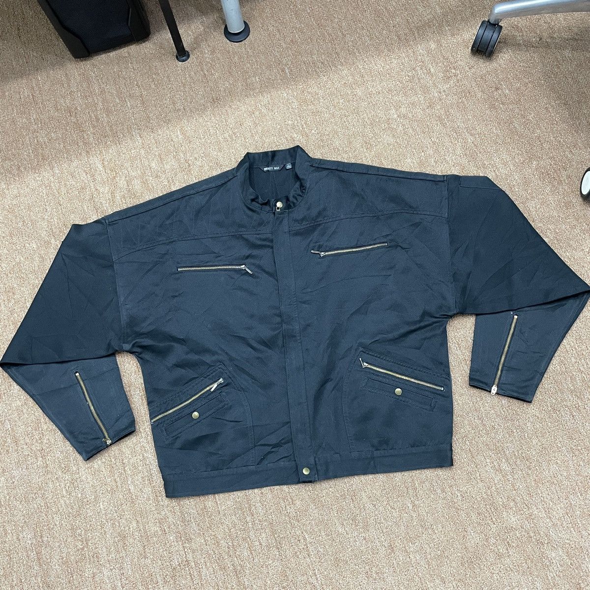 Carhartt Vintage Faded INFINITY MAX Super Black Zipper Jacket Size US L / EU 52-54 / 3 - 1 Thumbnail