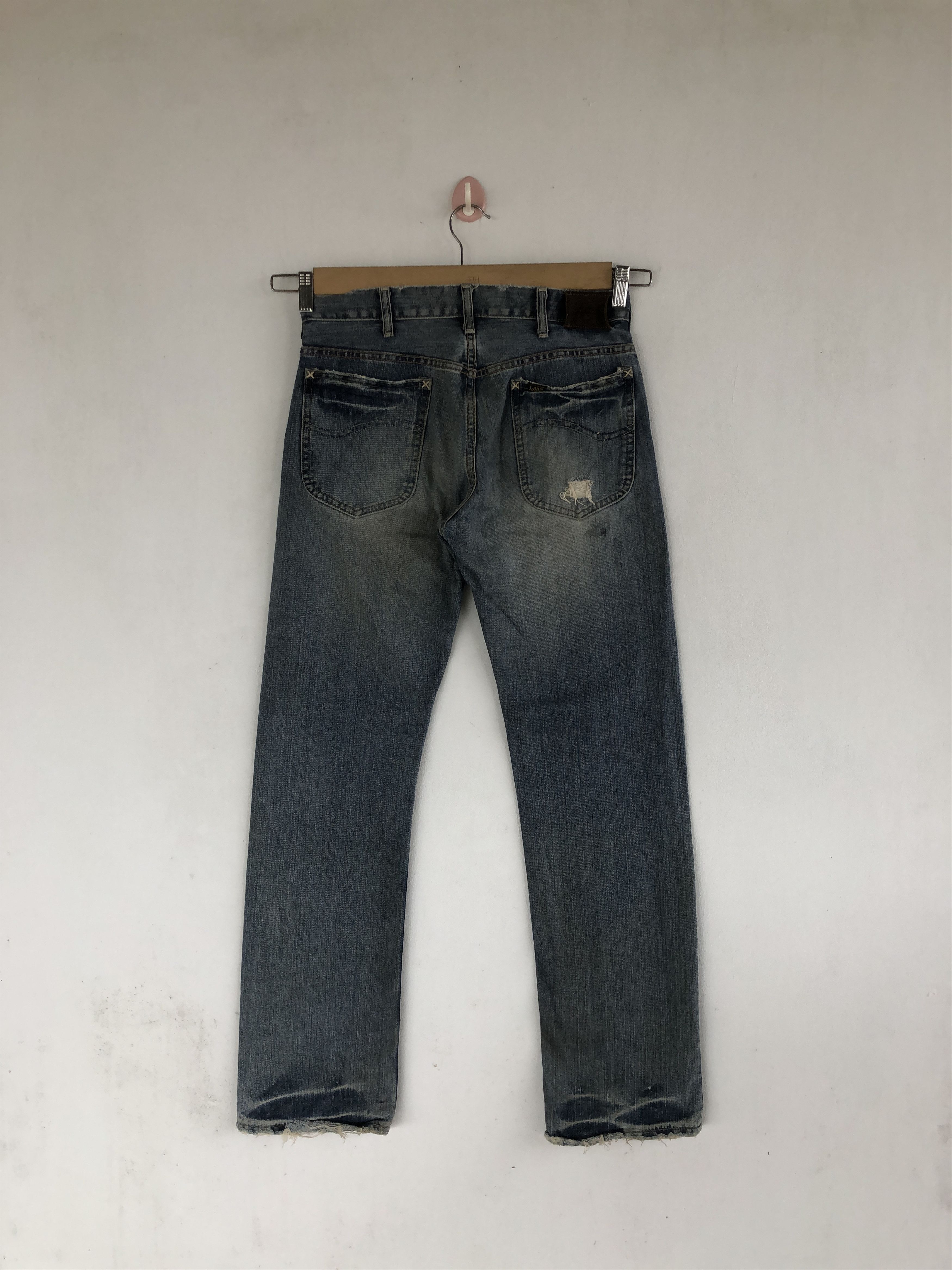 Lee Vintage Lee Jeans Lee Sanforized Denim Pants - BS40279. Size 28" / US 6 / IT 42 - 2 Thumbnail