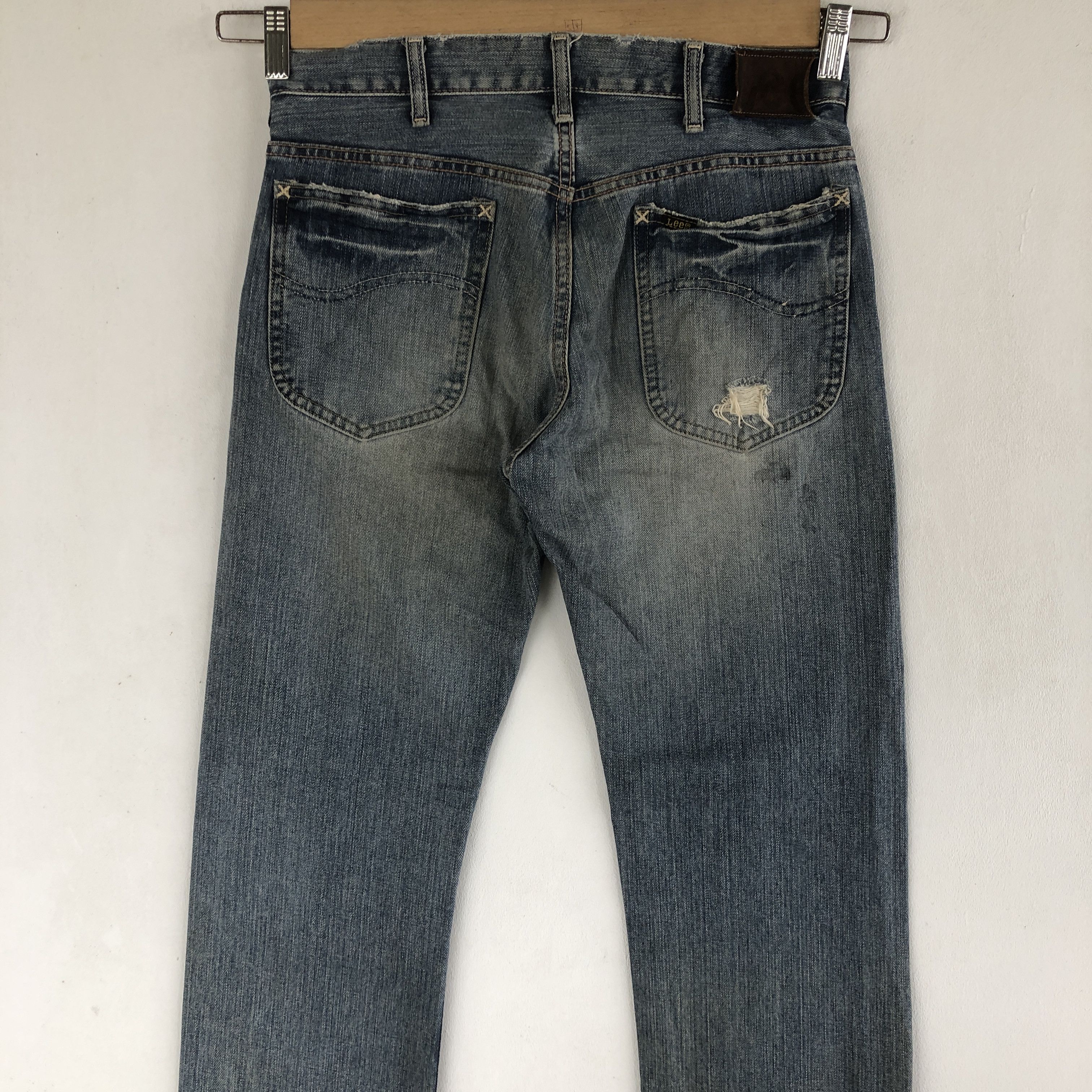 Lee Vintage Lee Jeans Lee Sanforized Denim Pants - BS40279. Size 28" / US 6 / IT 42 - 6 Thumbnail