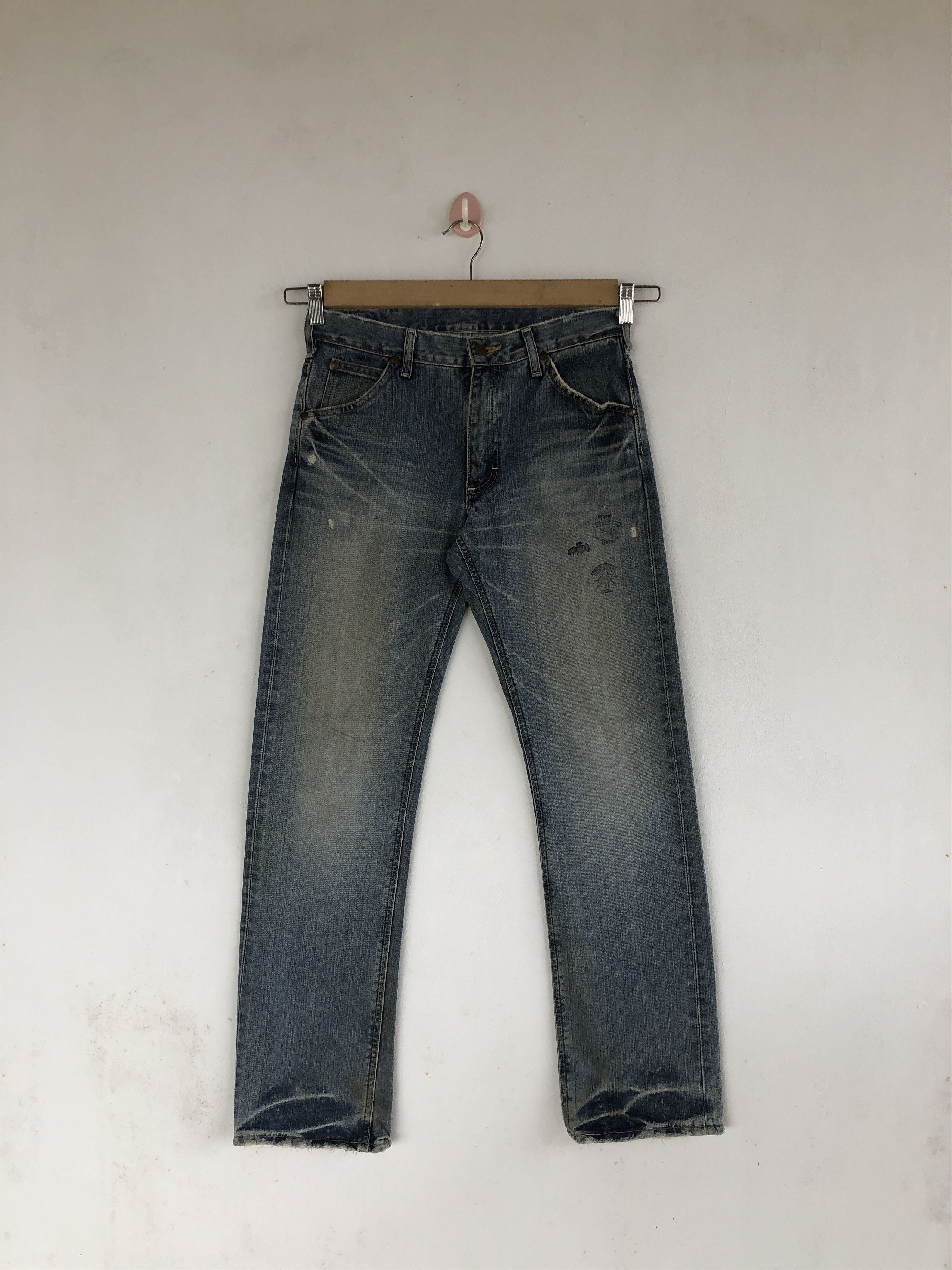 Lee Vintage Lee Jeans Lee Sanforized Denim Pants - BS40279. Size 28" / US 6 / IT 42 - 1 Thumbnail