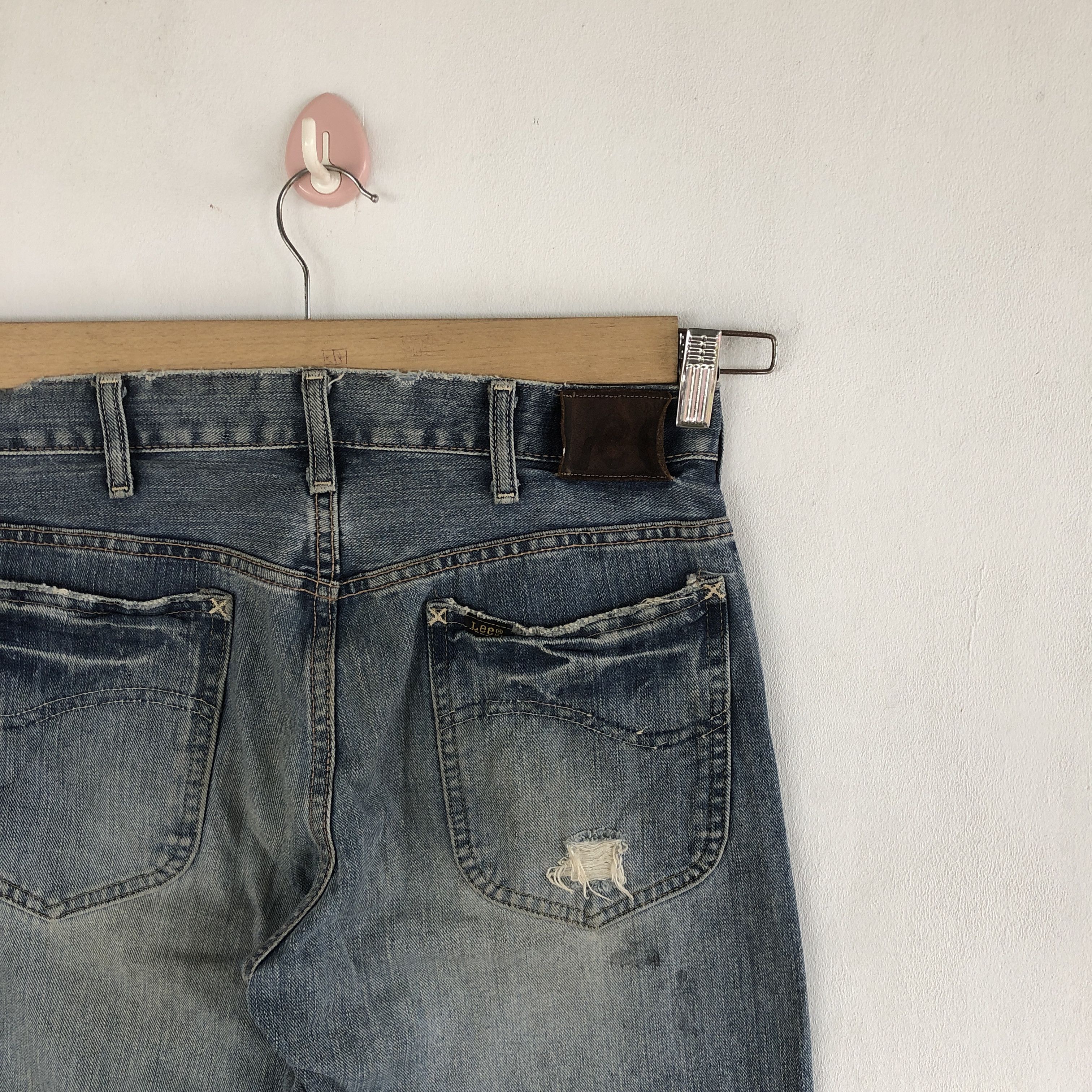 Lee Vintage Lee Jeans Lee Sanforized Denim Pants - BS40279. Size 28" / US 6 / IT 42 - 7 Thumbnail