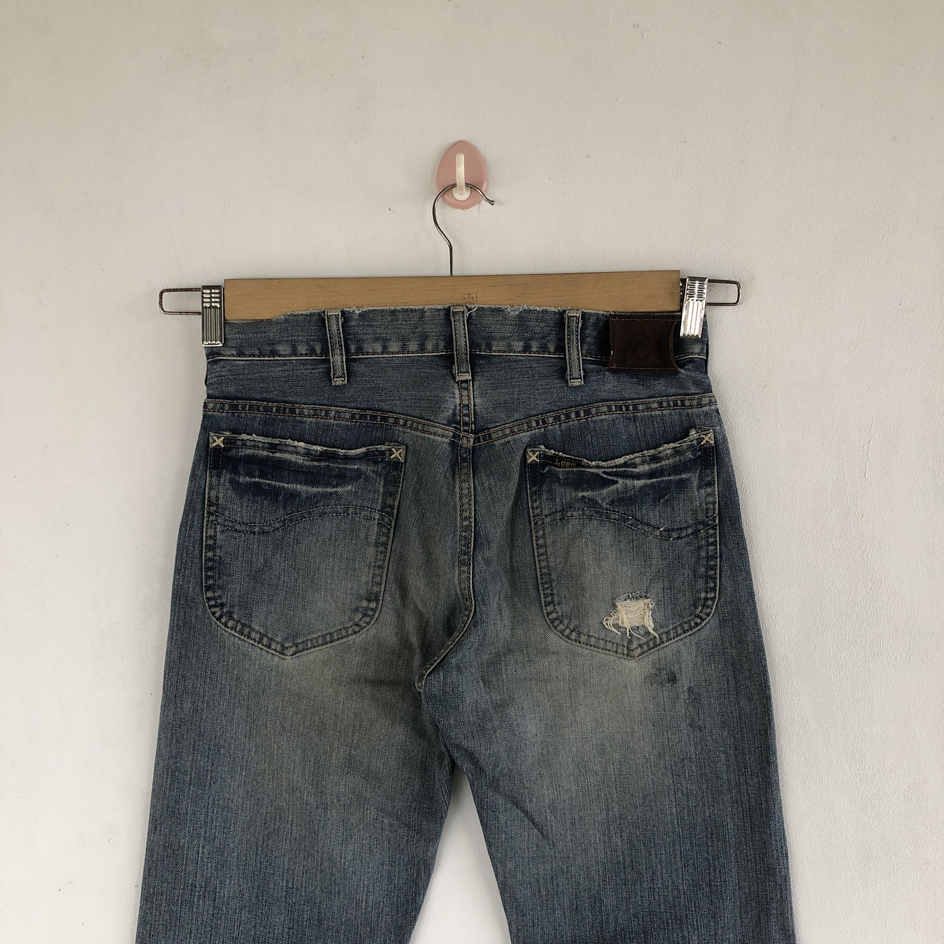 Lee Vintage Lee Jeans Lee Sanforized Denim Pants - BS40279. Size 28" / US 6 / IT 42 - 4 Thumbnail