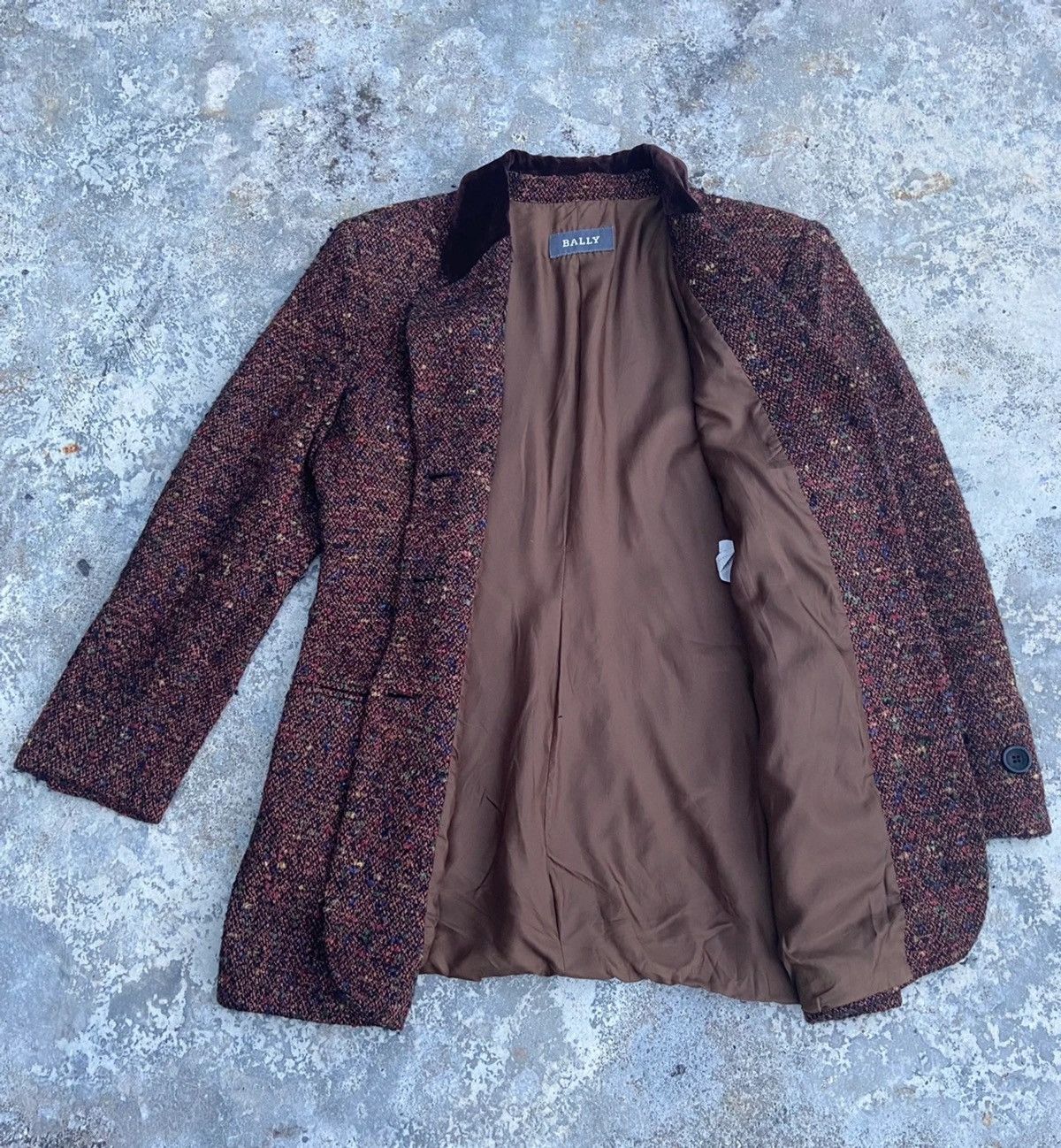 Bally Bally Silk Wool Blend Multicolor Jacket Size M / US 6-8 / IT 42-44 - 4 Thumbnail