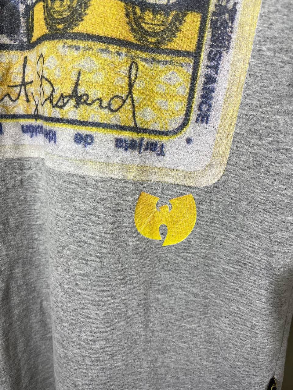 Vintage × Wu-Tang Clan Vintage Old Dirty Bastard ODB WuWear Identification card tee Size US M / EU 48-50 / 2 - 3 Thumbnail