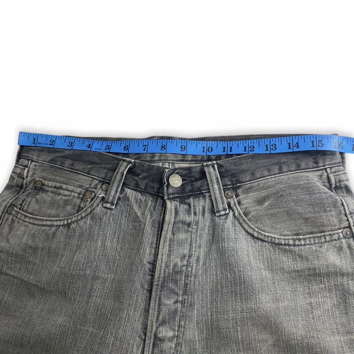 Full Count & Co. Rare Design distress punk Size US 32 / EU 48 - 13 Thumbnail