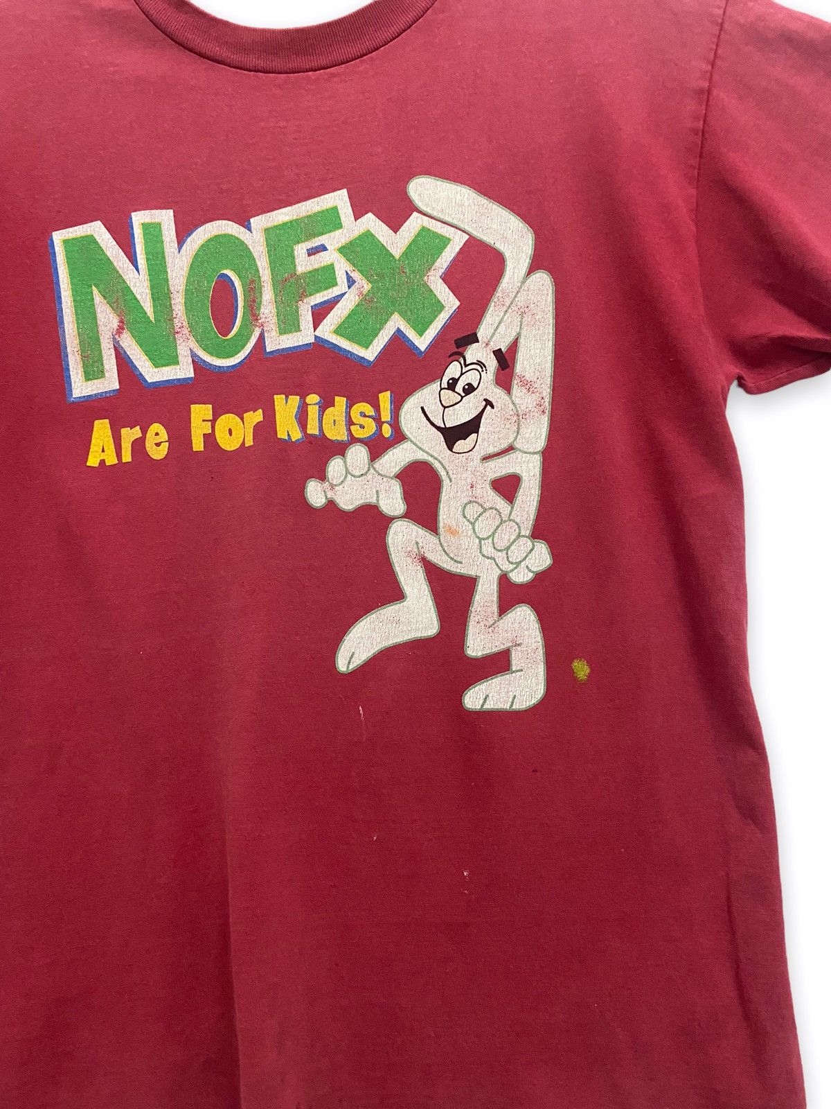 Band Tees Vintage rare nofx punk rock are for kids trix cereal Size US M / EU 48-50 / 2 - 2 Thumbnail